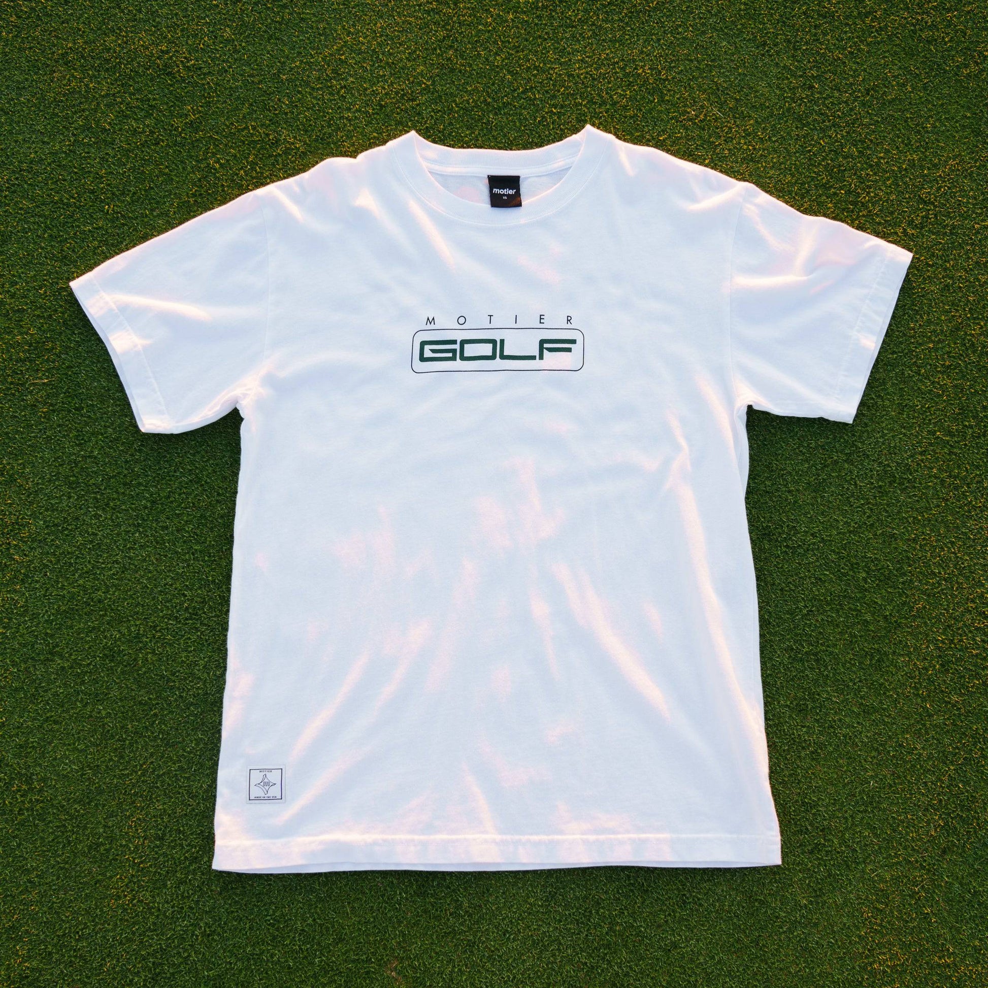 The Hyperdrive Luxe Tee (White) - Motier Lafayette 