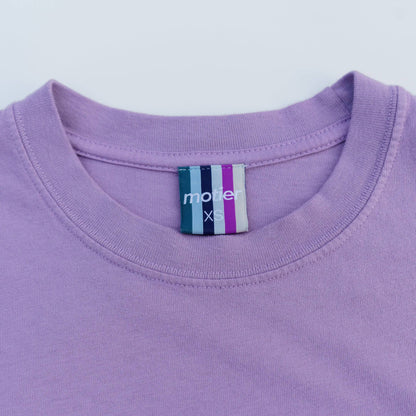 The Infinity Luxe Tee (Lavender Aura)