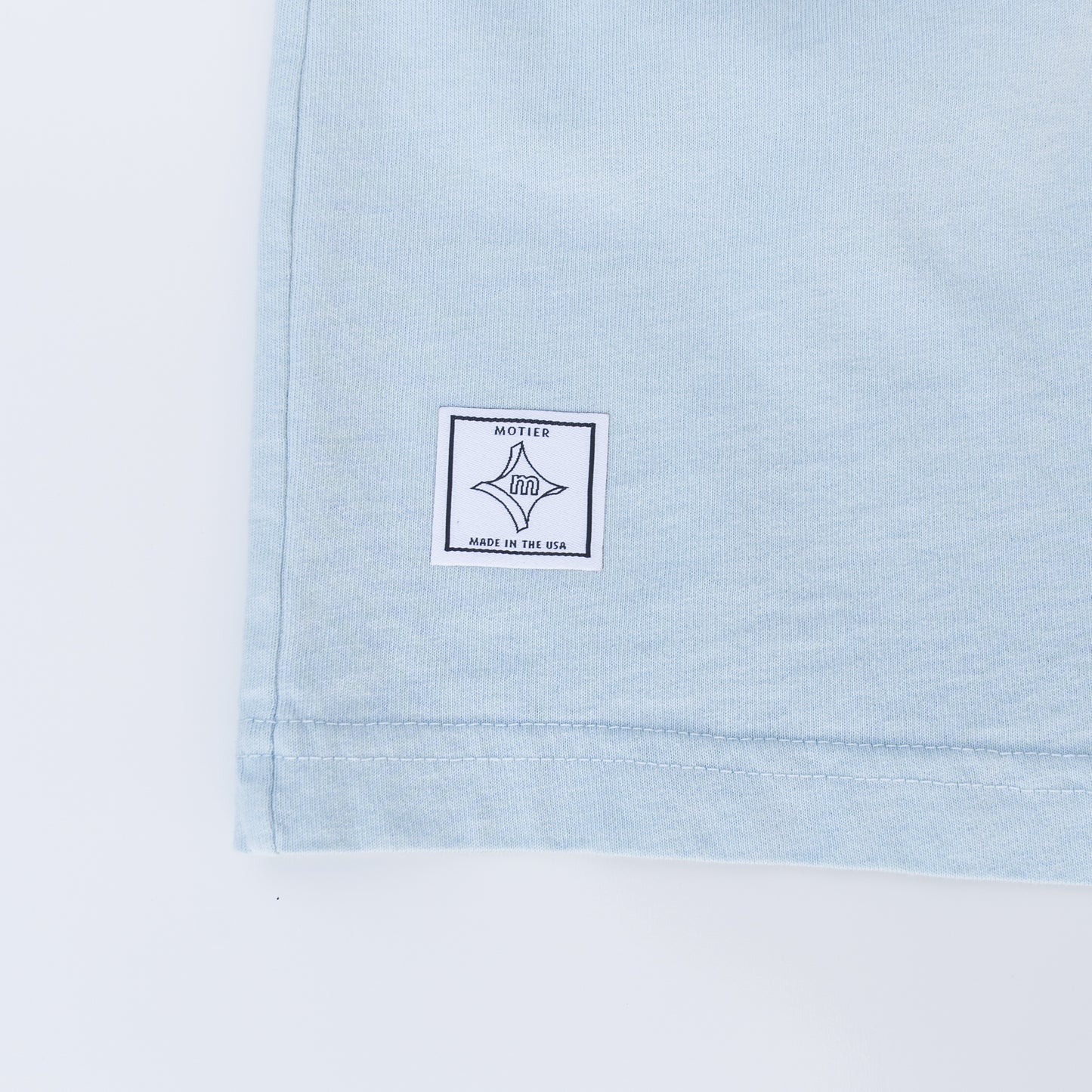 The Contra Luxe Tee (Cashmere Blue) - Motier Lafayette 