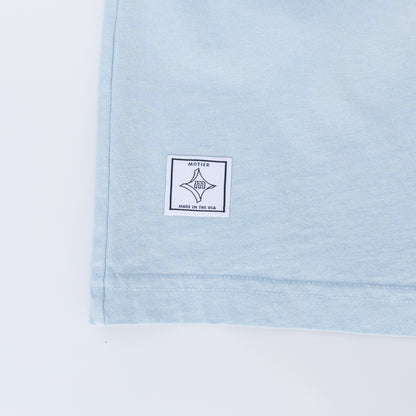 The Contra Luxe Tee (Cashmere Blue) - Motier Lafayette 