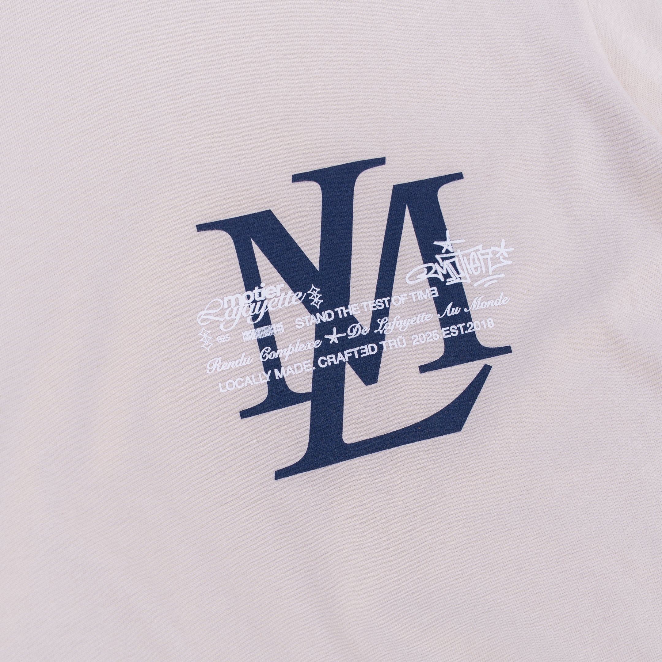 The Contra Luxe Tee (Moonbeam) - Motier Lafayette 