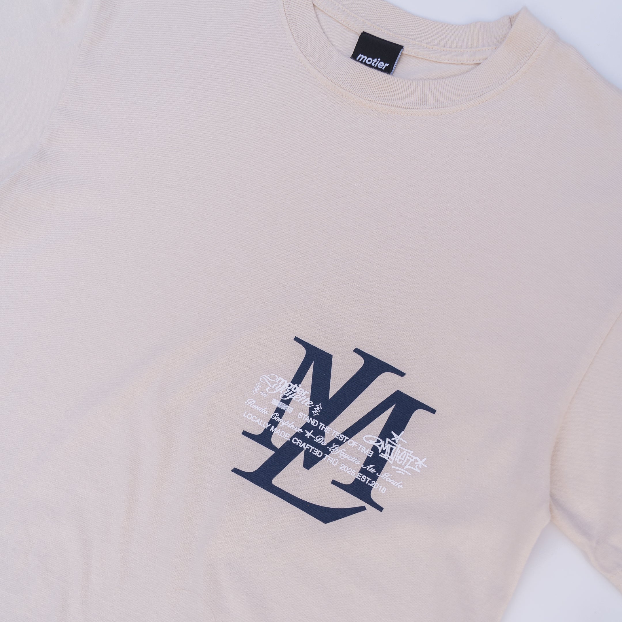 The Contra Luxe Tee (Moonbeam) - Motier Lafayette 