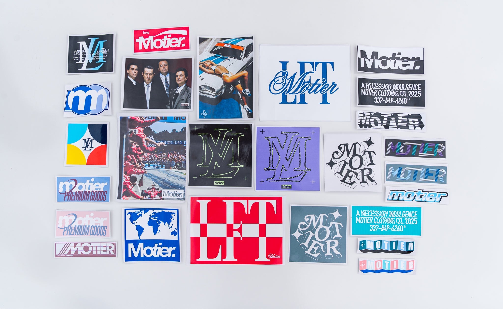 Motier Sticker Pack (10 Stickers) - Motier Lafayette 