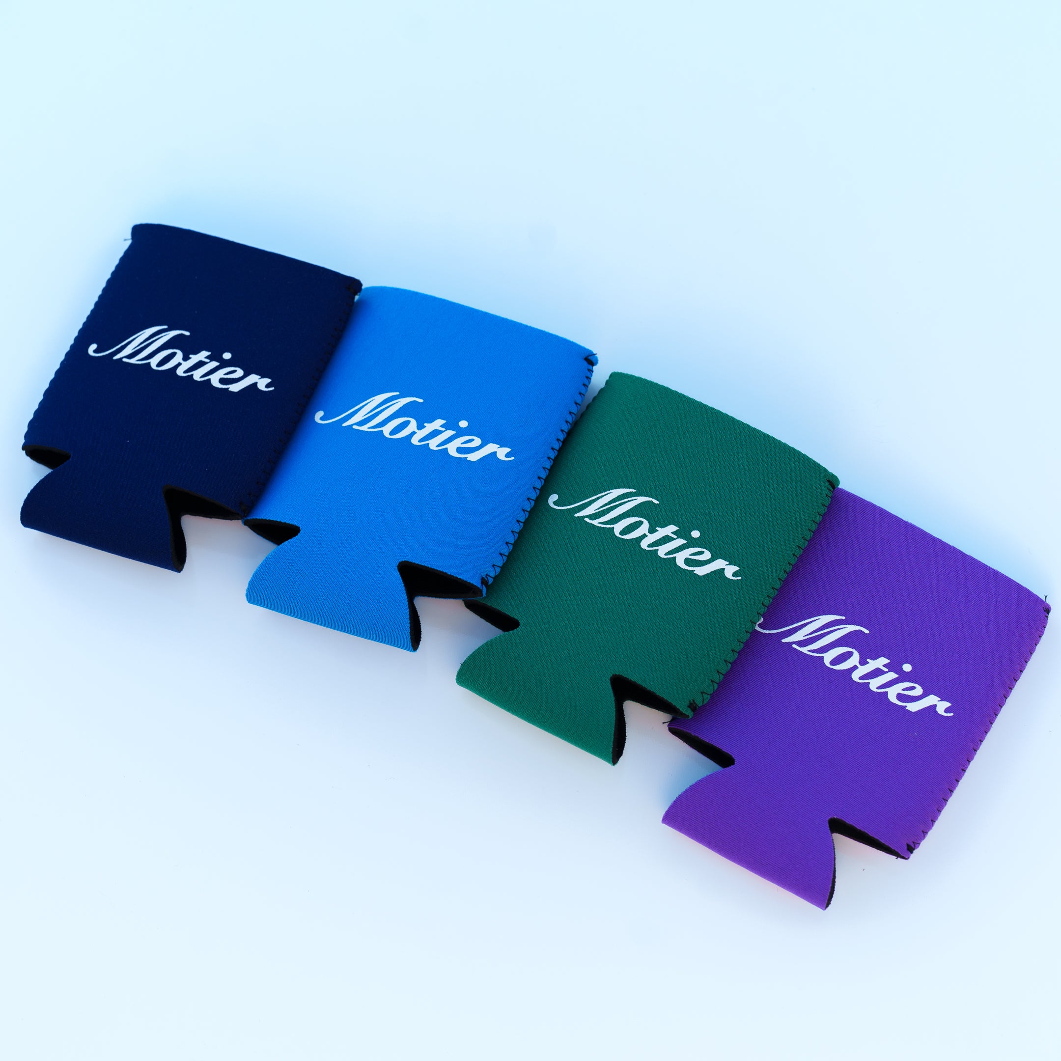 Motier Script Koozie