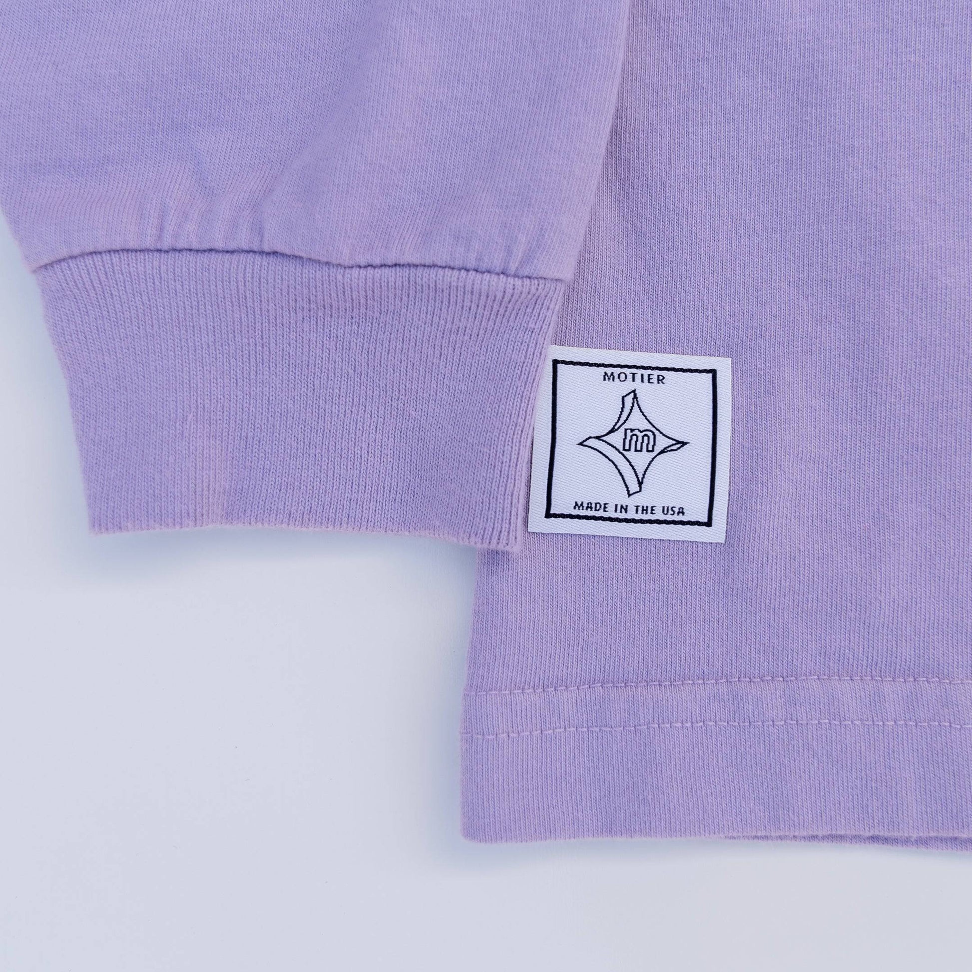 The Krewe De Motier 2024 L/S Luxe Tee (Lavender Aura) - Motier Lafayette 