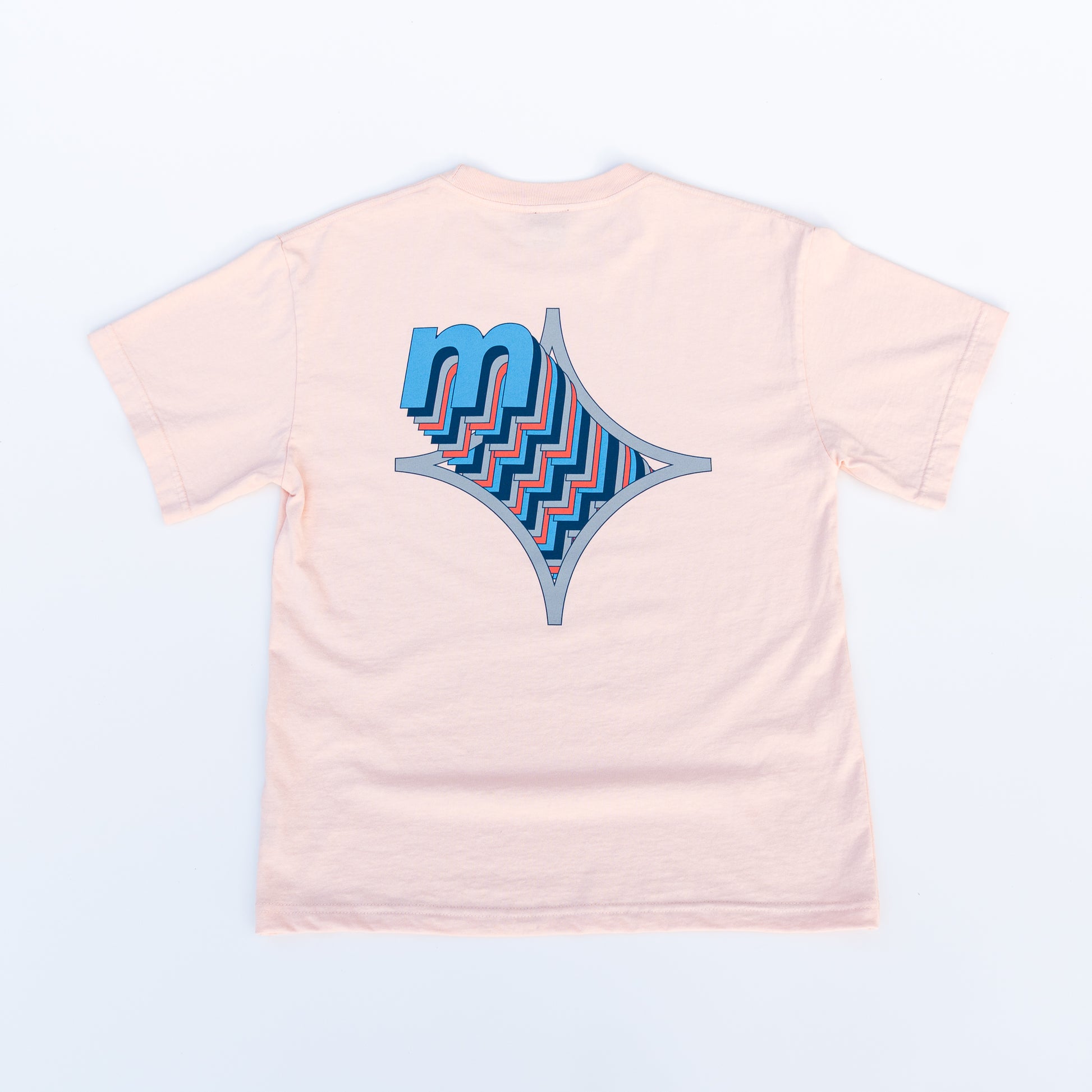 The Layers Luxe Tee (Peach) - Motier Lafayette 