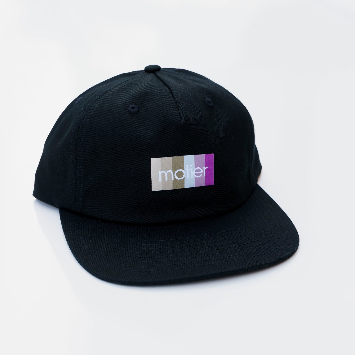Nyx Summer Patch Leather Strapback (Black)
