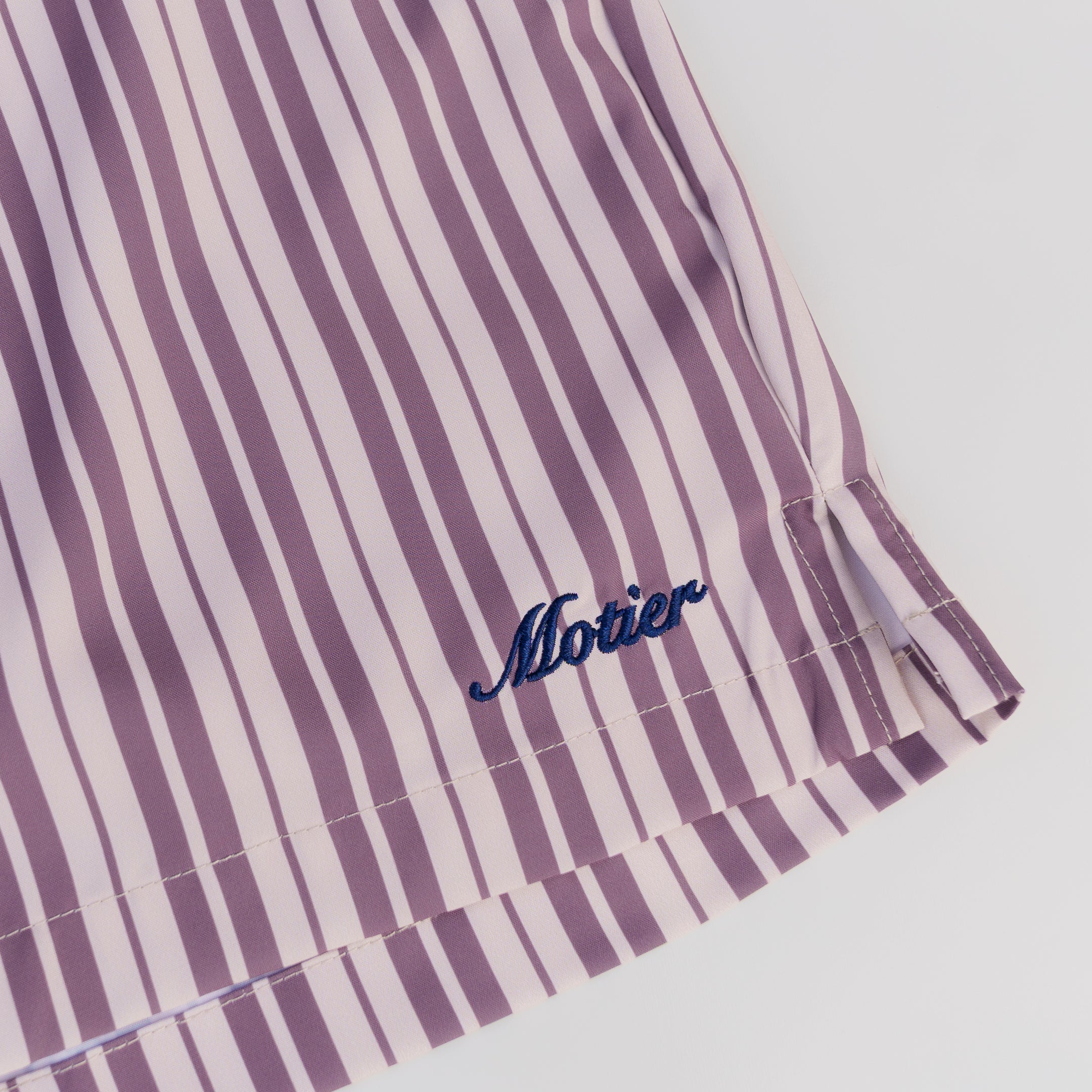 The Striped Lineage Boardshorts (Oxford/Rosewood)