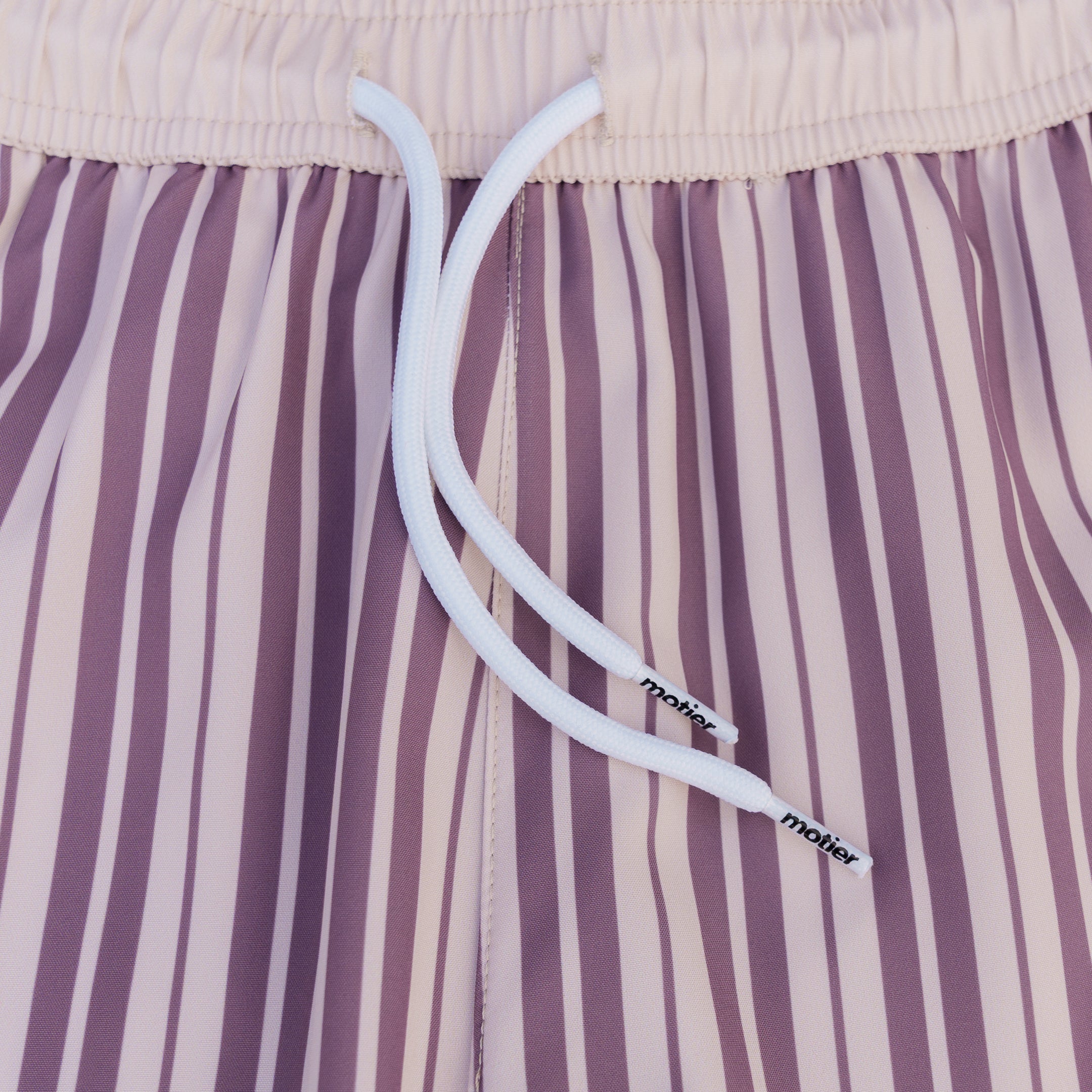 The Striped Lineage Boardshorts (Oxford/Rosewood)