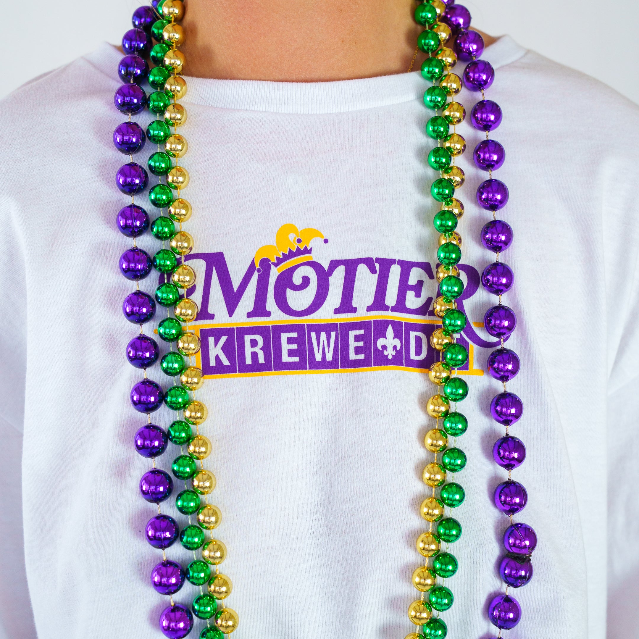 The Masquerade L/S Crop (White)