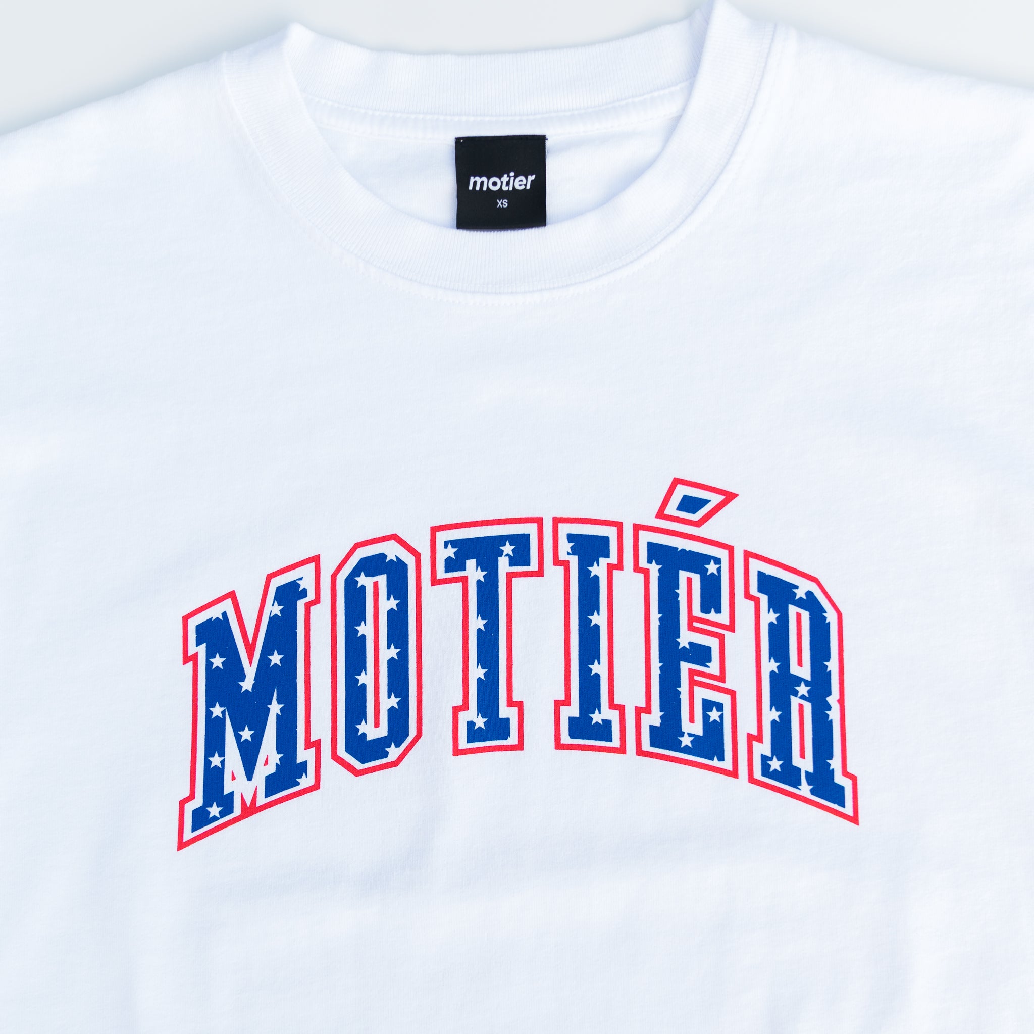 The Independence Luxe Tee (White) - Motier Lafayette 