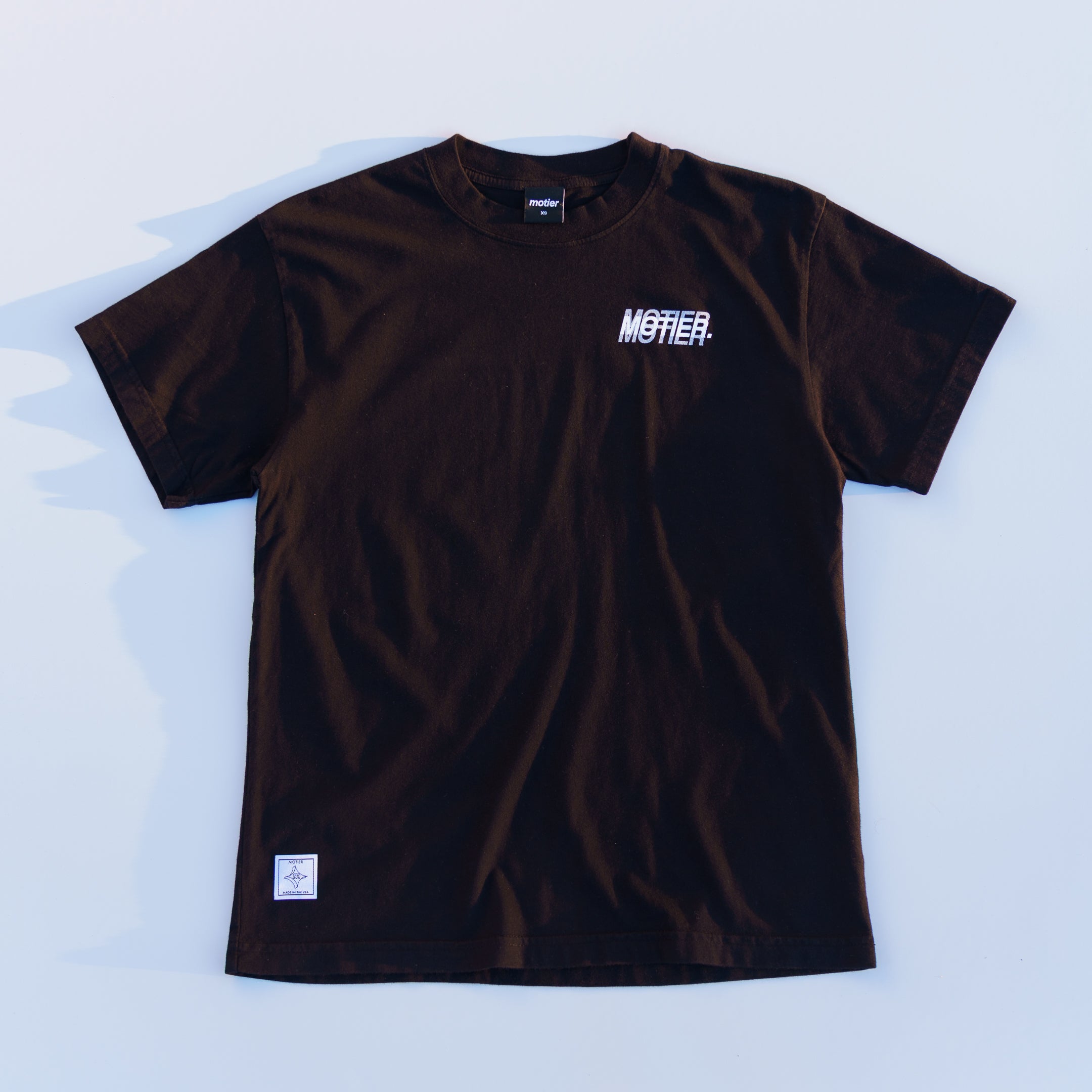 The Blur Holographic Luxe Tee (Black)