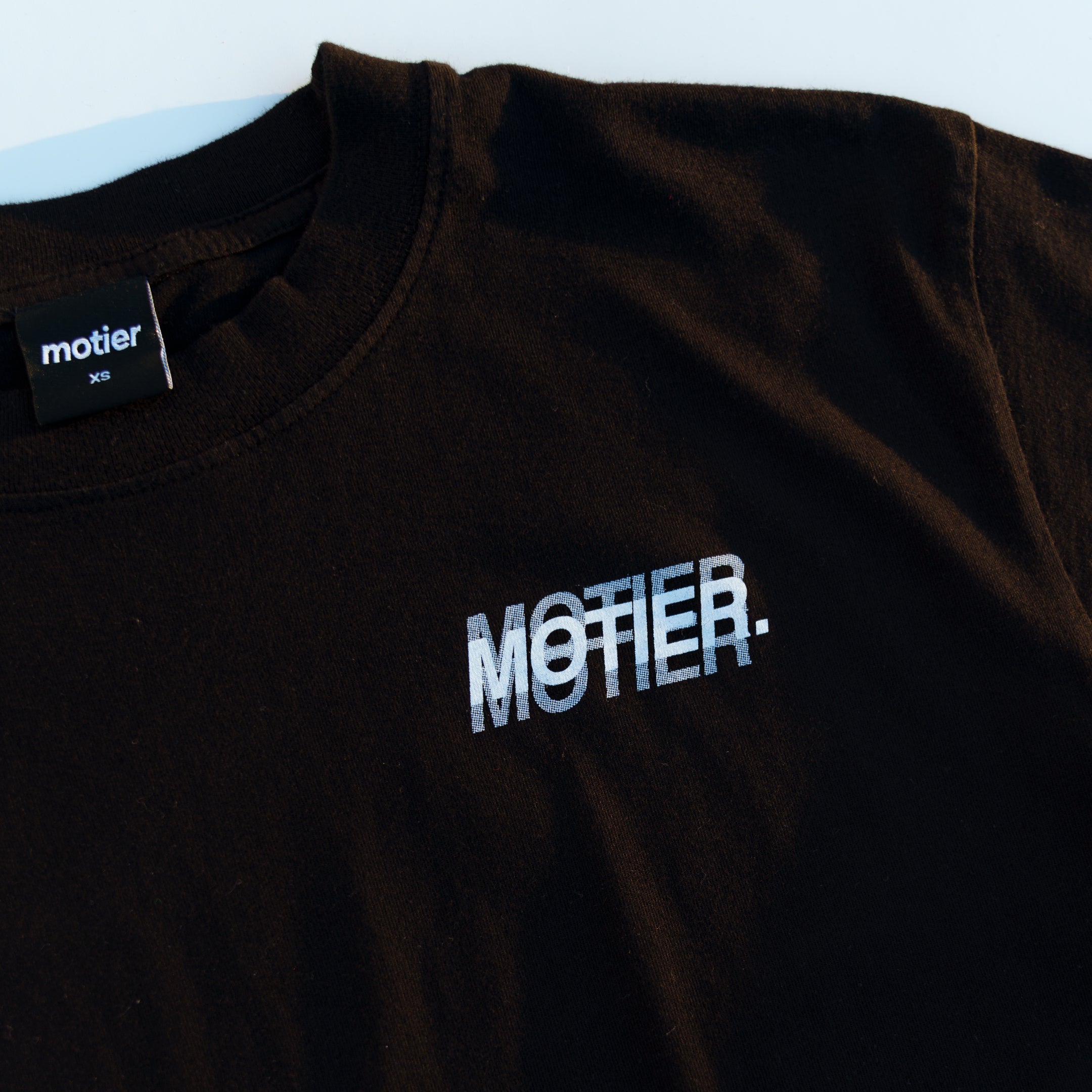 The Blur Holographic Luxe Tee (Black)