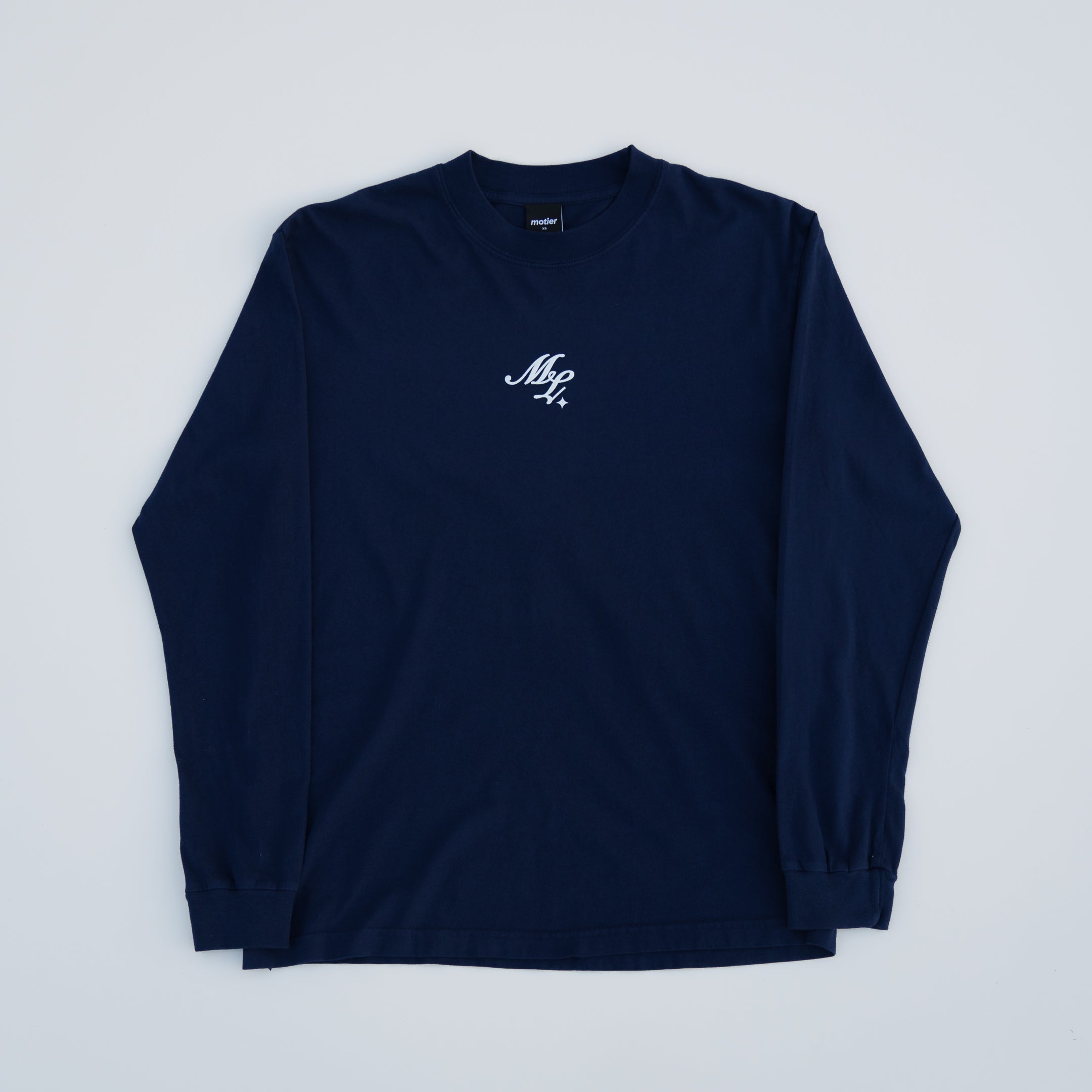 The Cityscape L/S Luxe Tee (Navy)