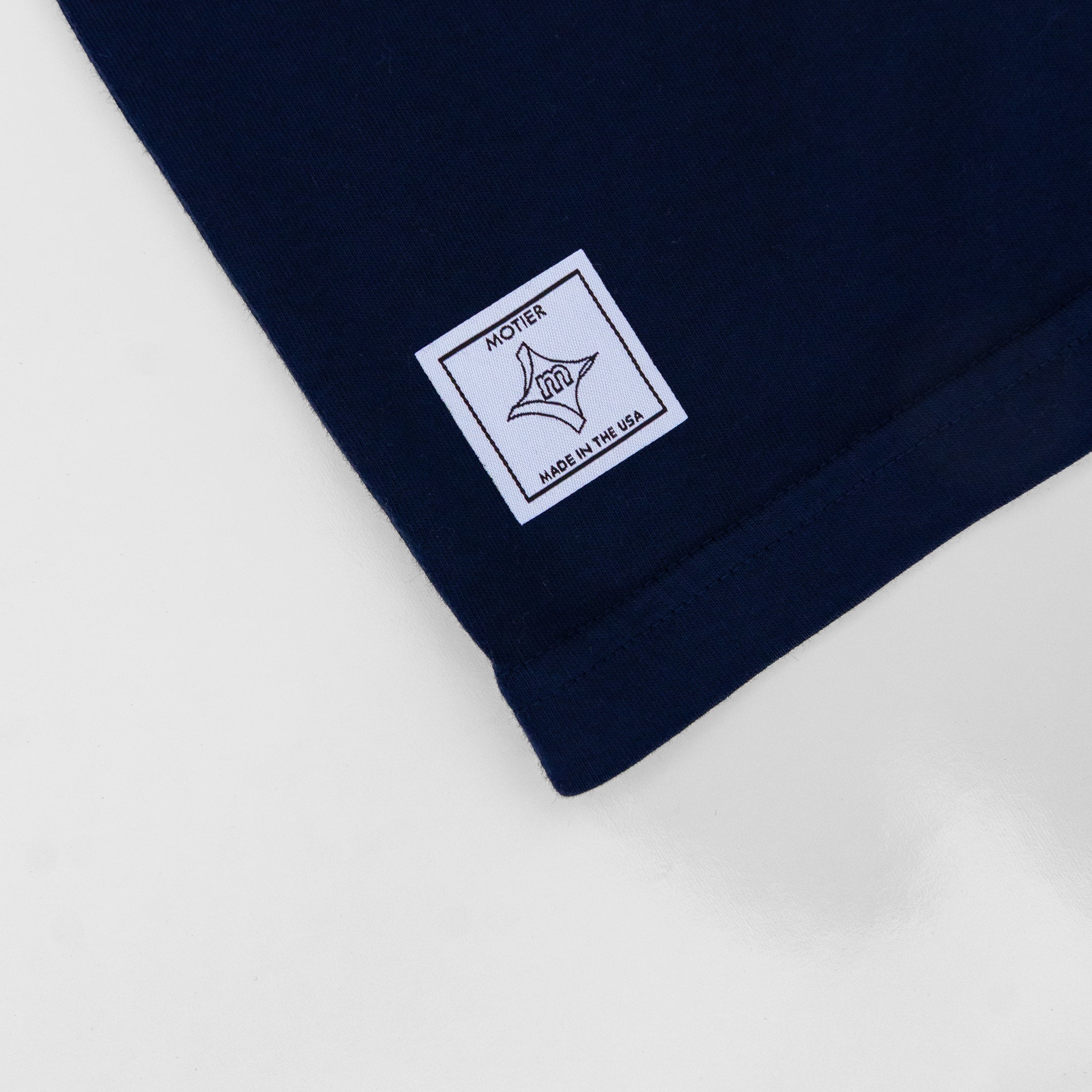 The Motier Luxe by Design Signature Luxe Tee (Navy) - Motier Lafayette 