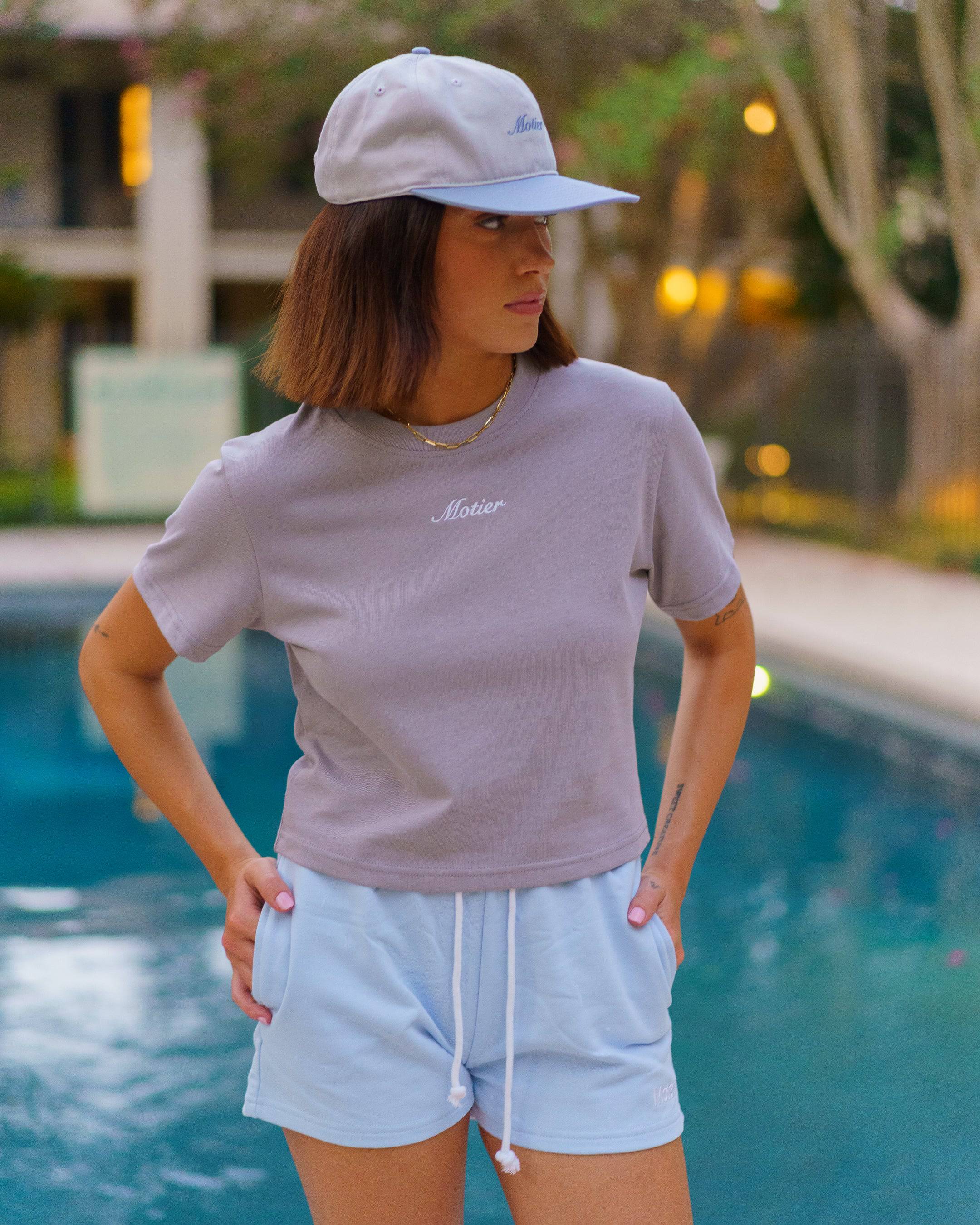 The Script Luxe Crop (Dark Clear) - Motier Lafayette 