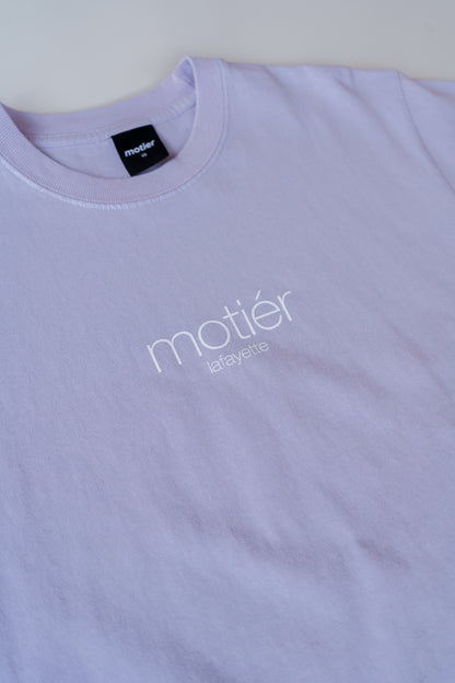 The Classic Logo Luxe Tee (Lavender)