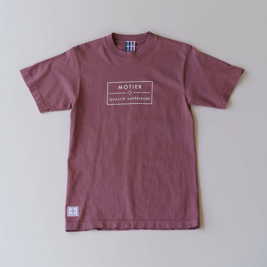 The Qualite Superieure Luxe Tee (Deep Mauve)