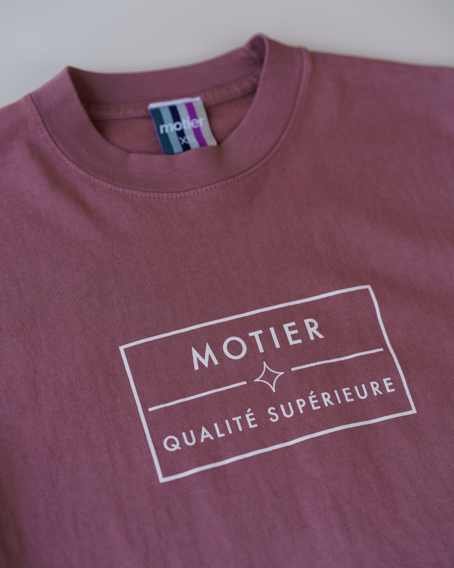 The Qualite Superieure Luxe Tee (Deep Mauve)