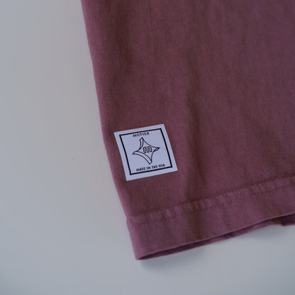 The Qualite Superieure Luxe Tee (Deep Mauve)