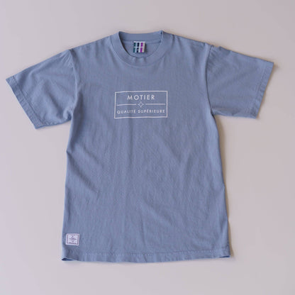 The Qualite Superieure Luxe Tee (Slate Blue)