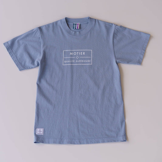 The Qualite Superieure Luxe Tee (Slate Blue)