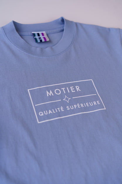 The Qualite Superieure Luxe Tee (Slate Blue)