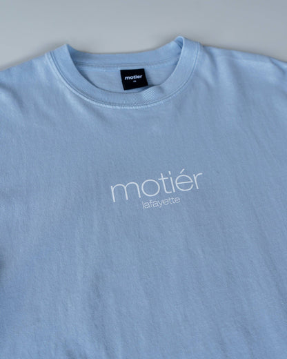 The Classic Logo Luxe Tee (Skyway)