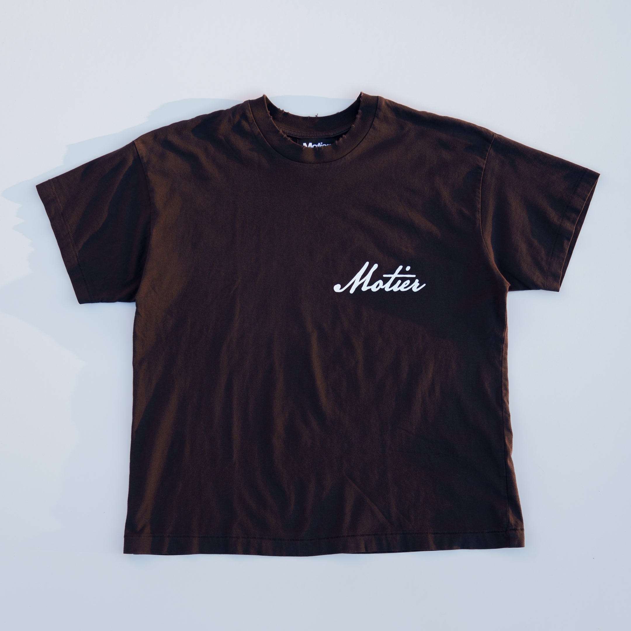 Ellington Handwritten Script Luxe Tee (Noir)