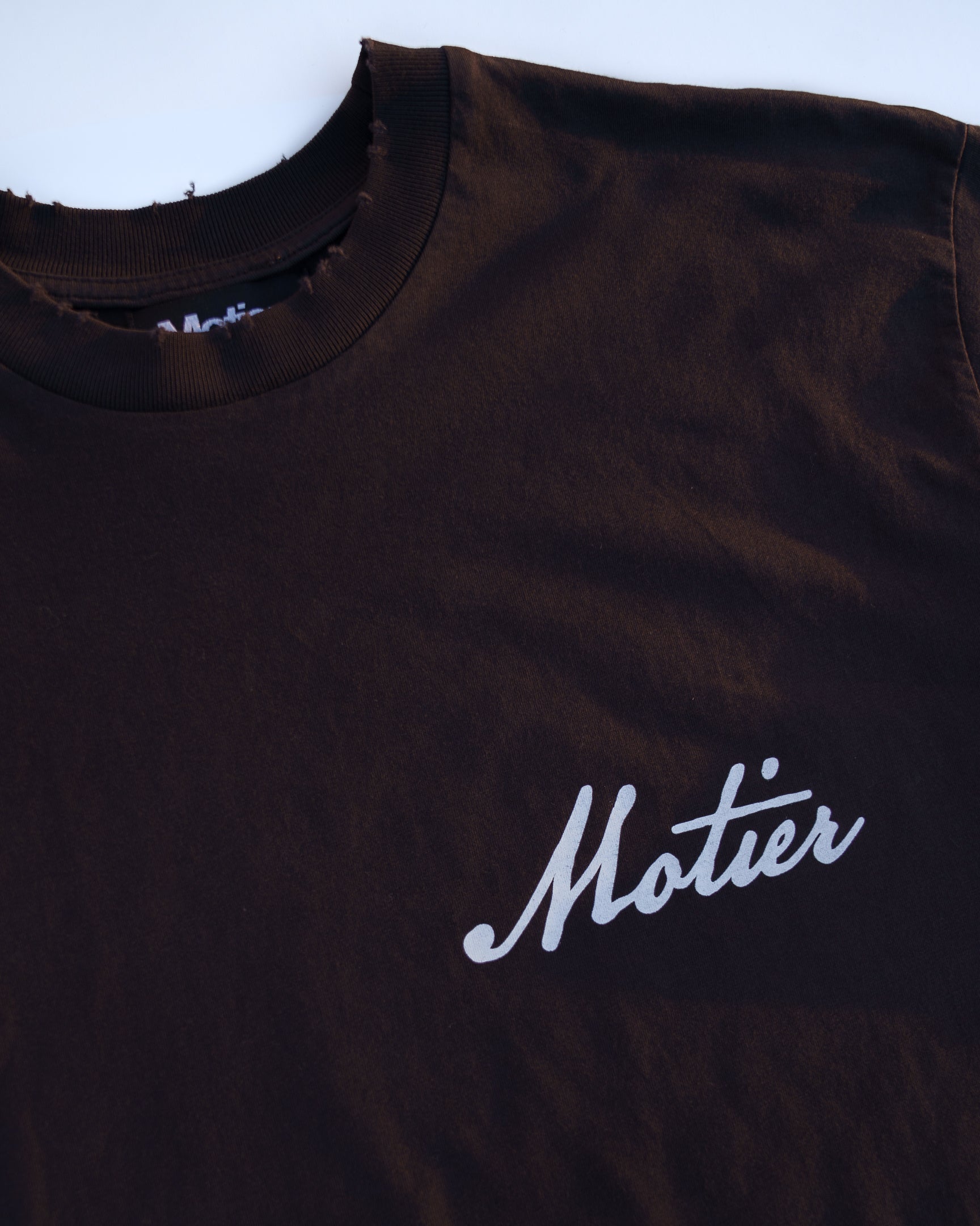 Ellington Handwritten Script Luxe Tee (Noir)