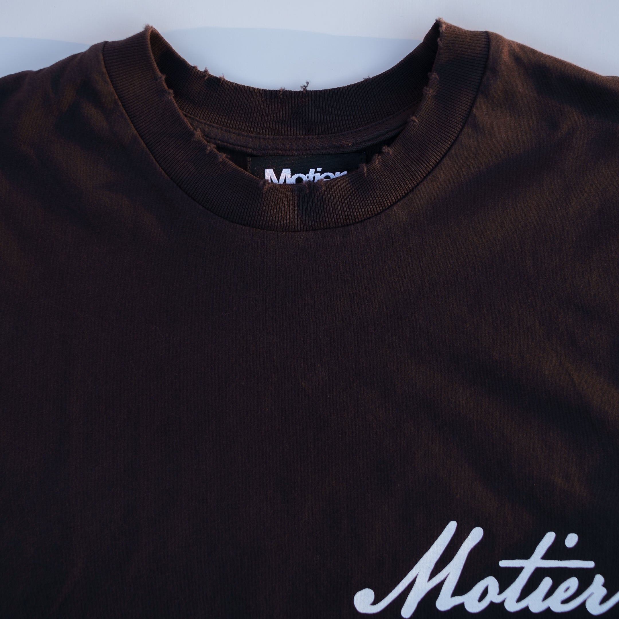 Ellington Handwritten Script Luxe Tee (Noir)