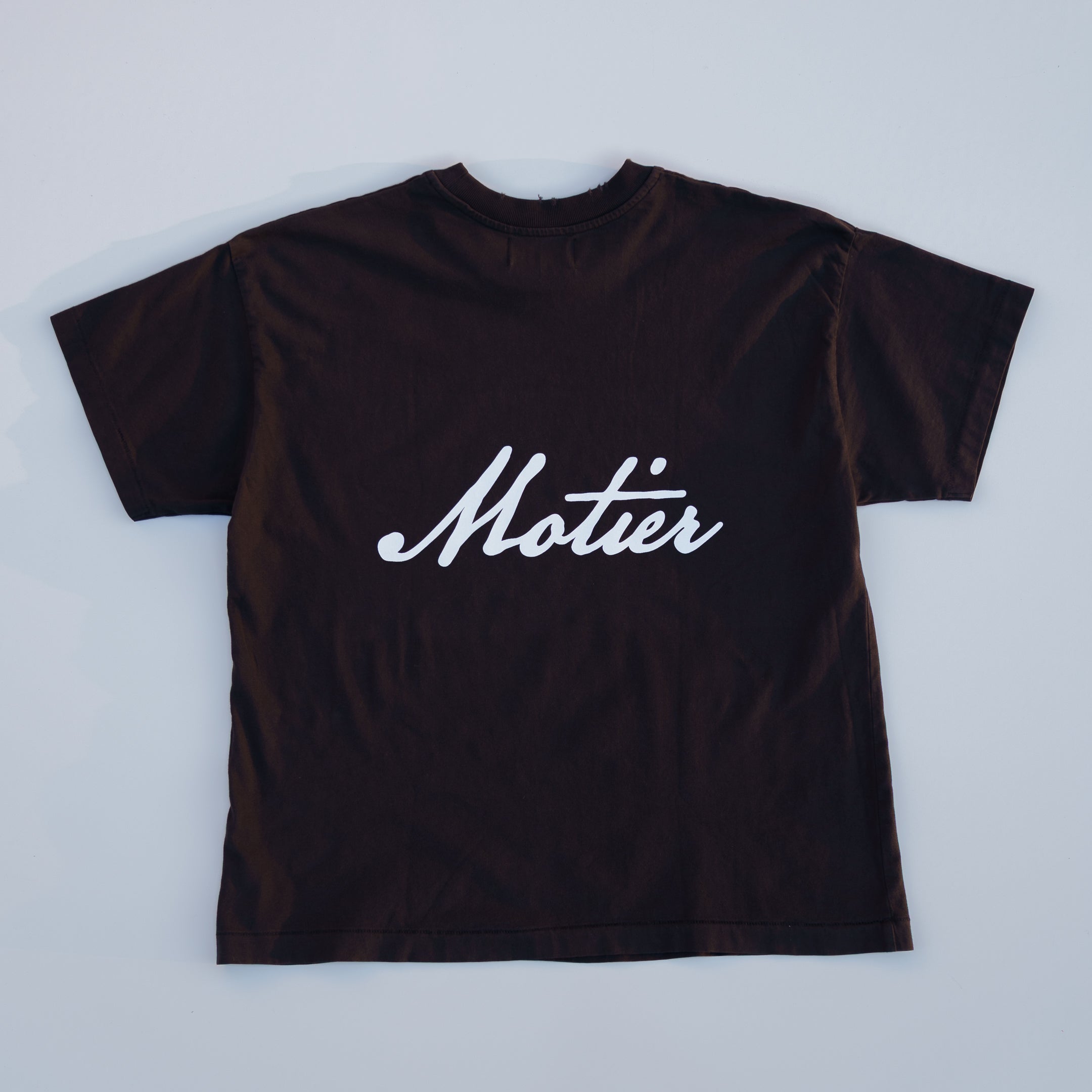 Ellington Handwritten Script Luxe Tee (Noir)