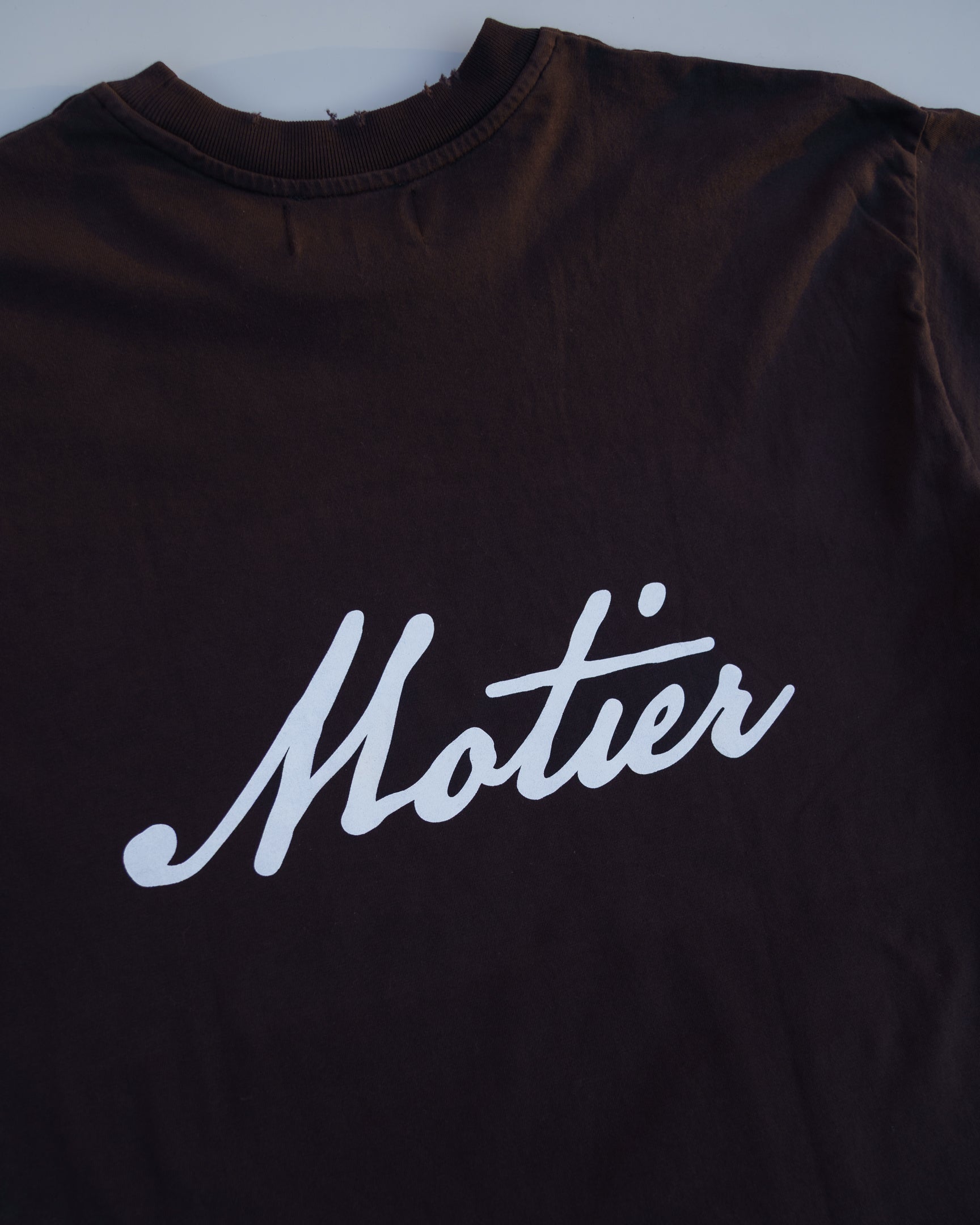 Ellington Handwritten Script Luxe Tee (Noir)