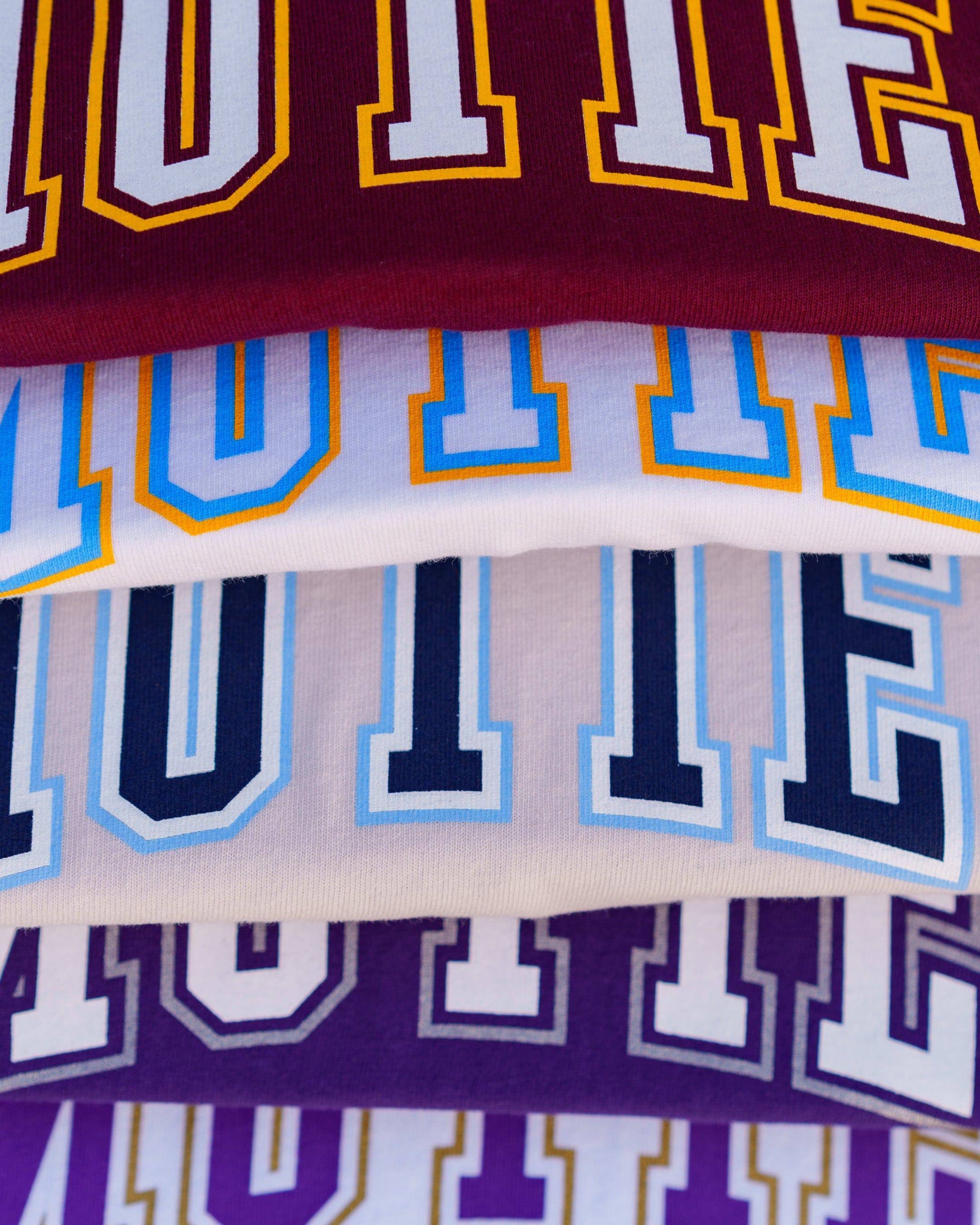 University Luxe Tee (Maroon) - Motier Lafayette 