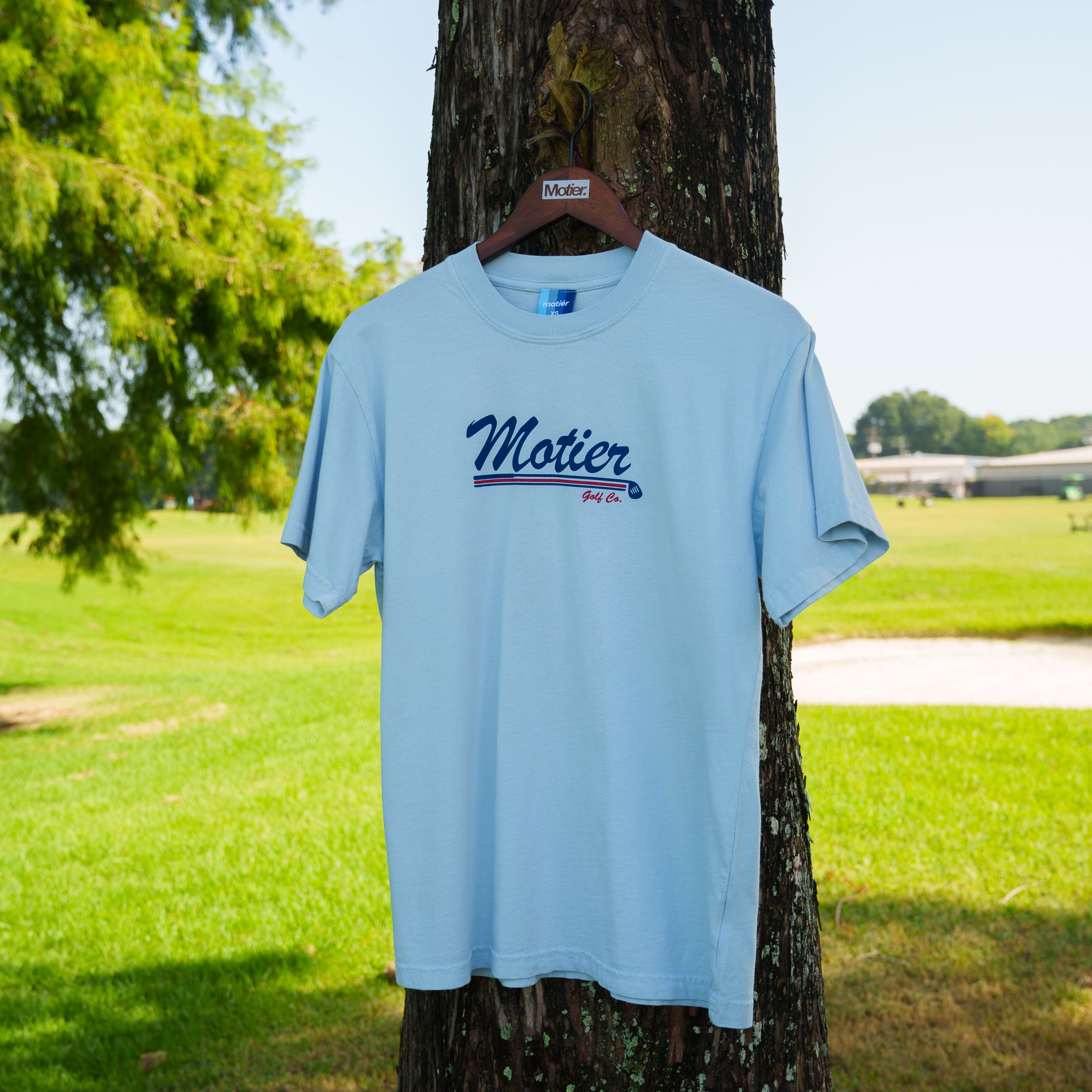 The Seven Iron Luxe Signature Tee (Skyway)