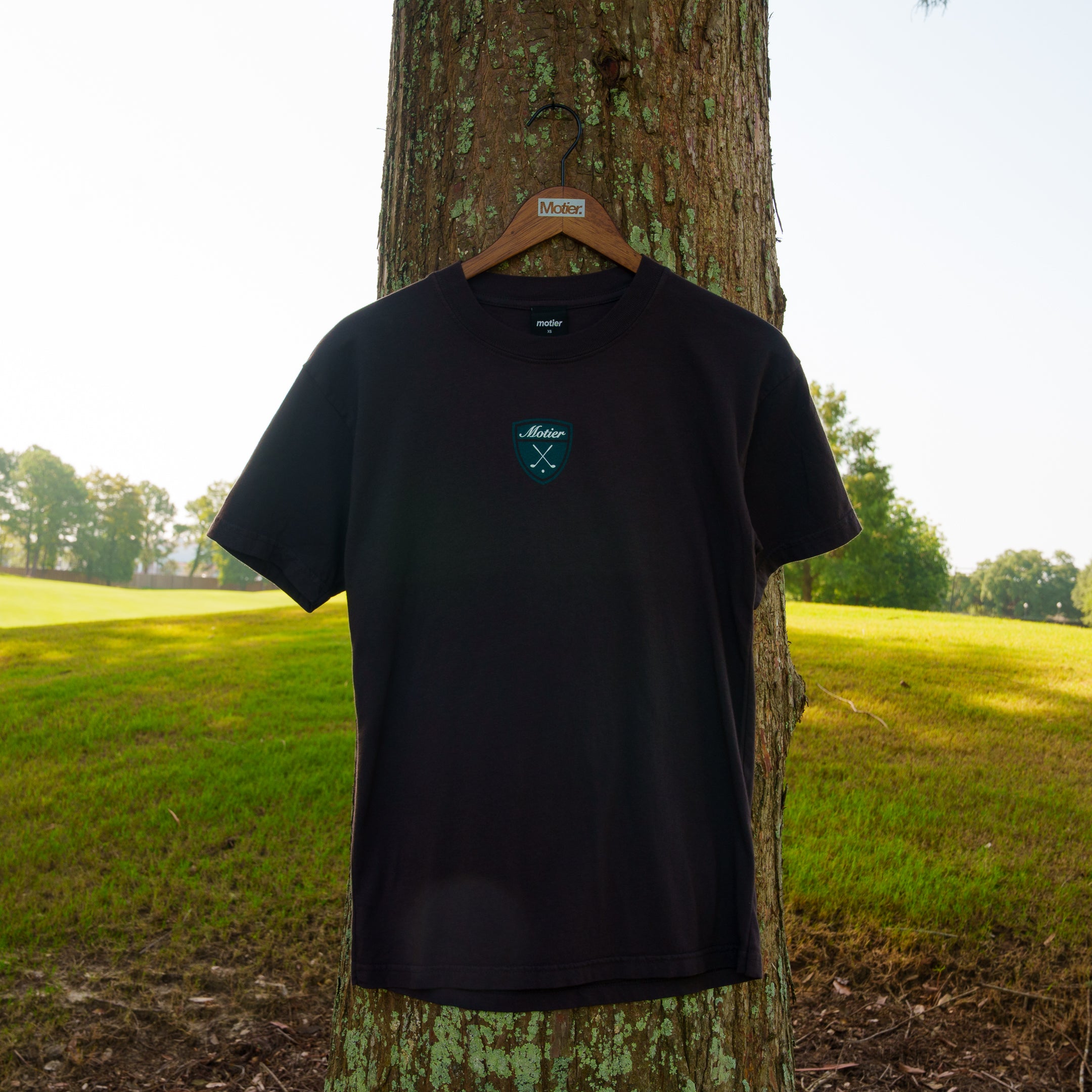 The Tour Luxe Signature Tee (Black Onyx)