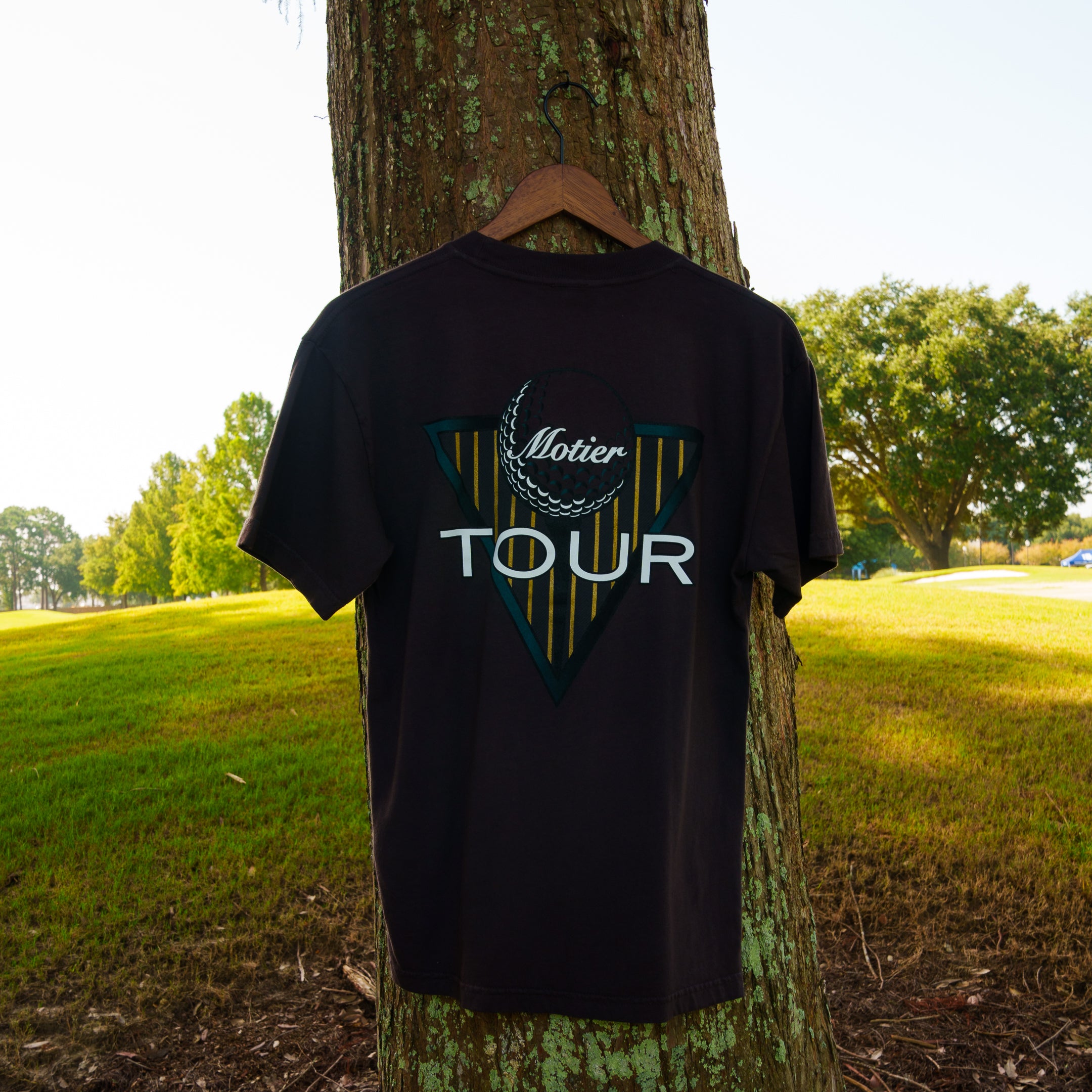 The Tour Luxe Signature Tee (Black Onyx)