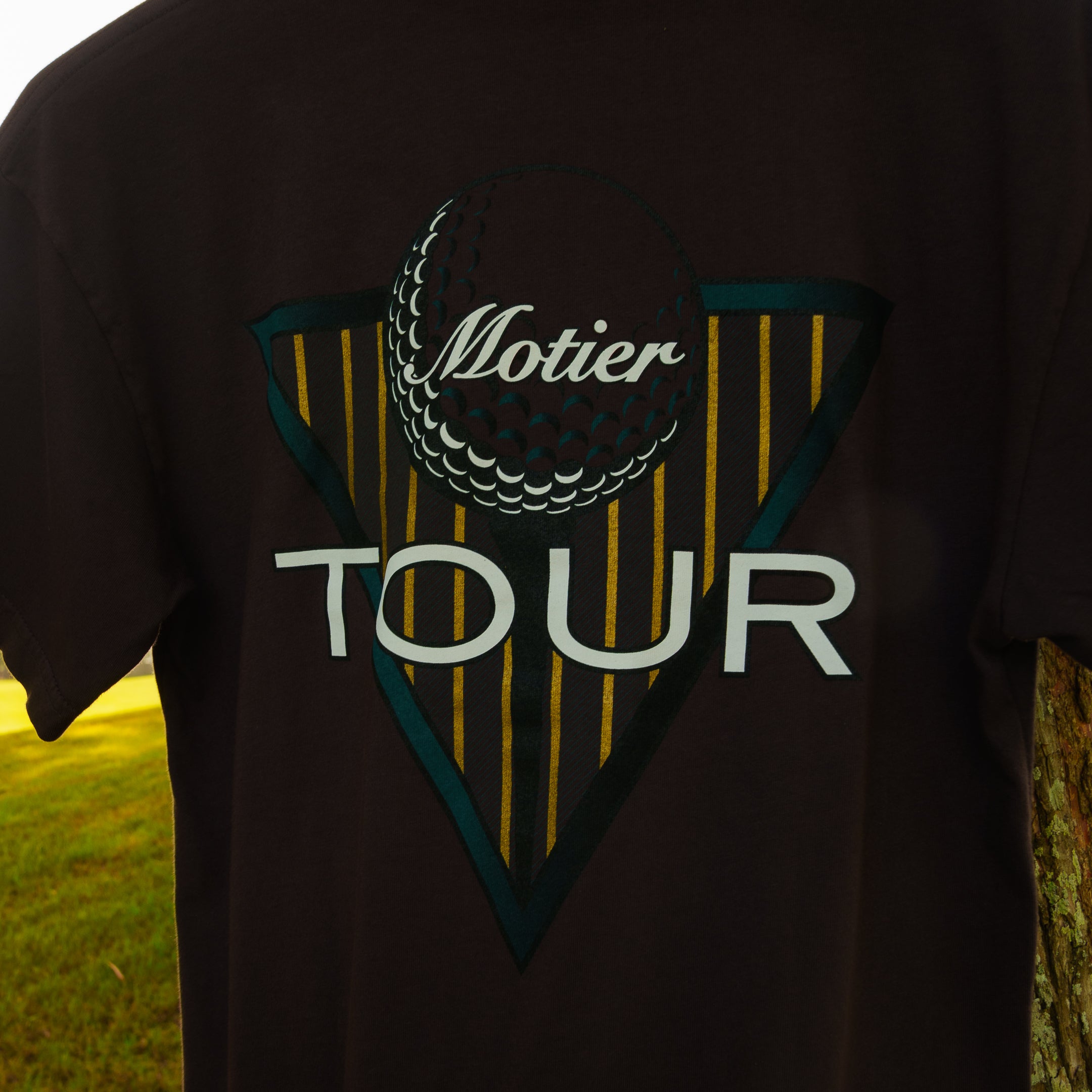The Tour Luxe Signature Tee (Black Onyx)