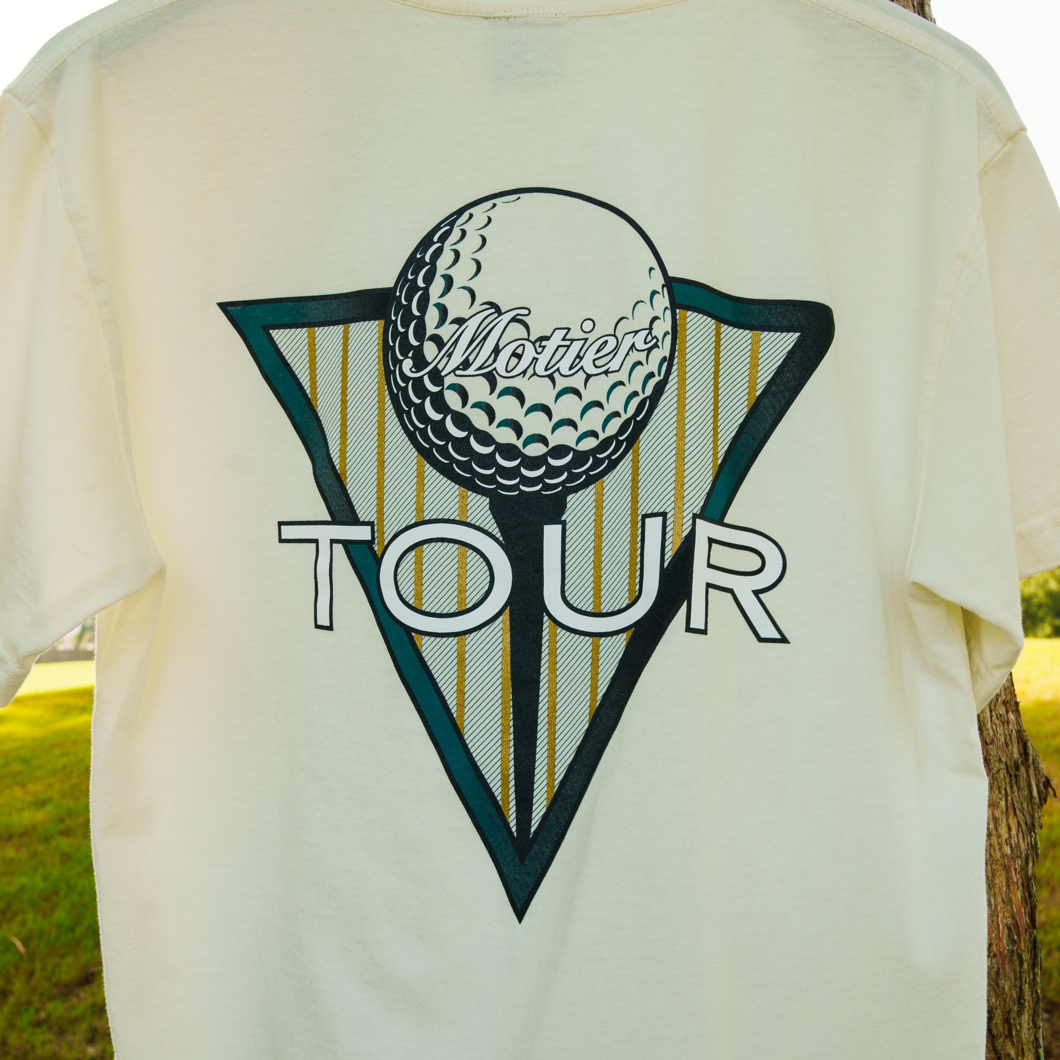 The Tour Luxe Premium Tee (Snow White)