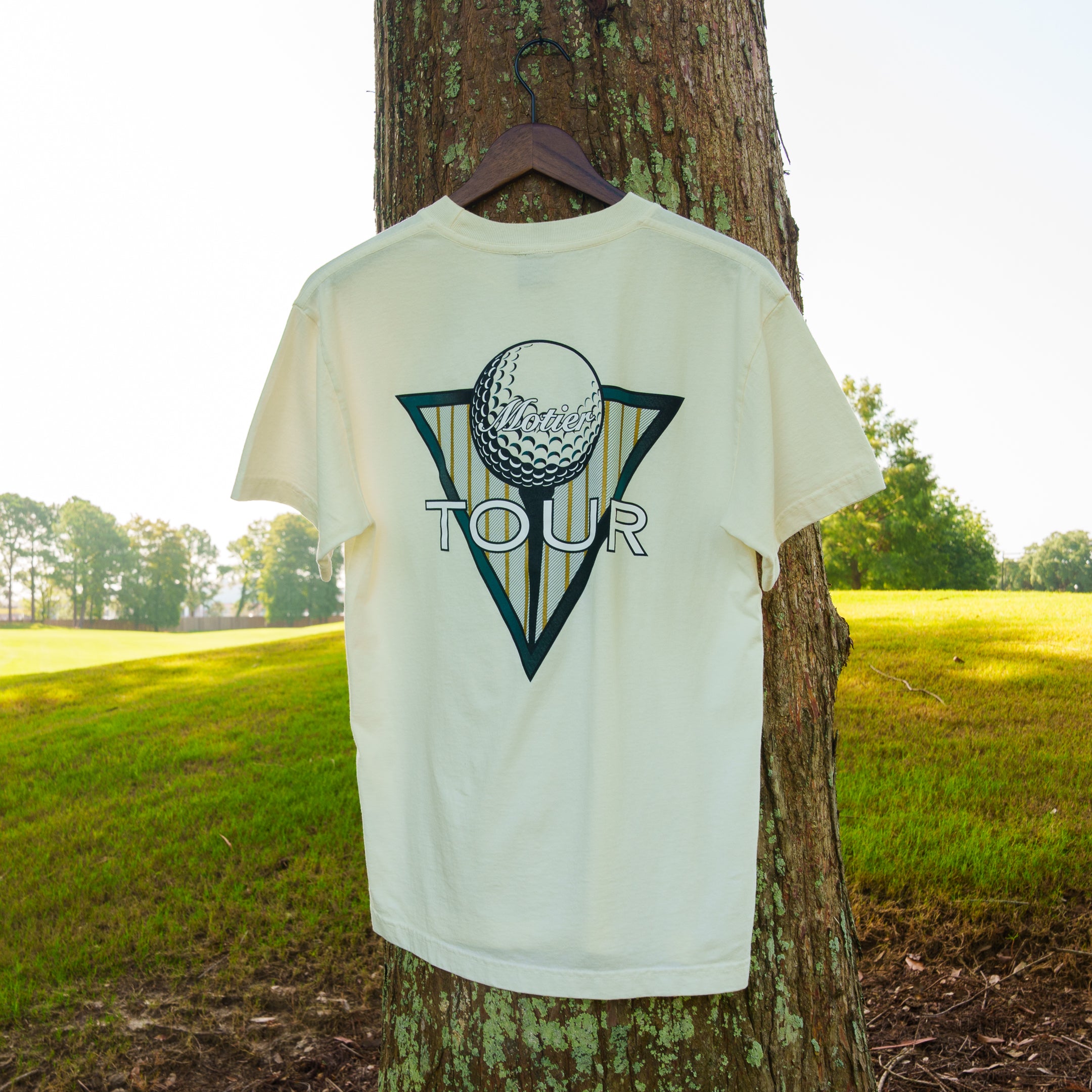 The Tour Luxe Premium Tee (Snow White)
