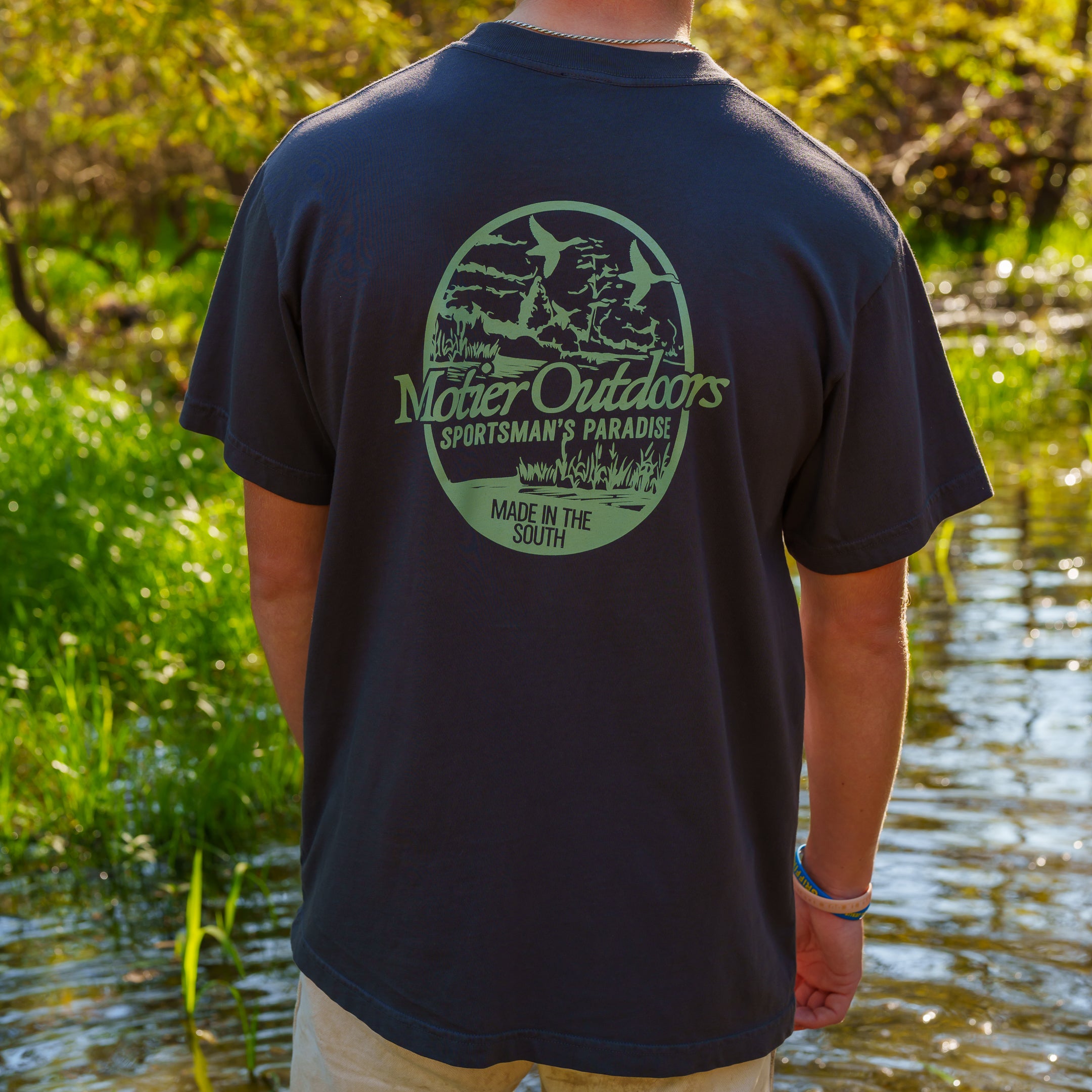 Made in the South Luxe Tee (Asphalt)