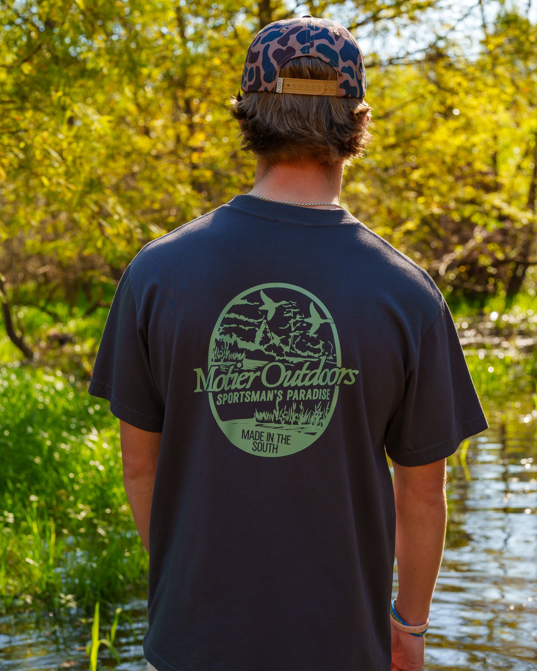 Made in the South Luxe Tee (Asphalt)