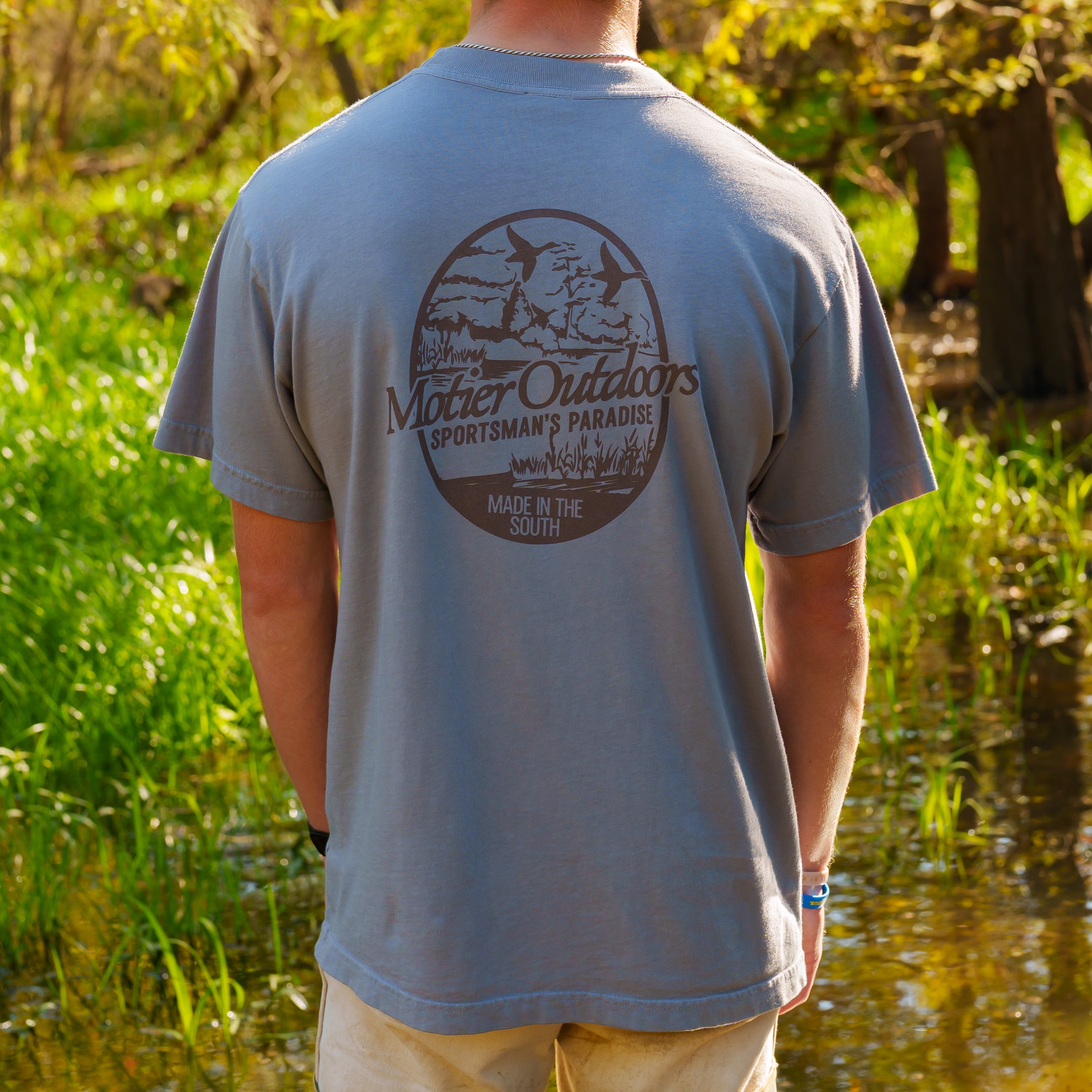 Made in the South Luxe Tee (Storm Cloud)