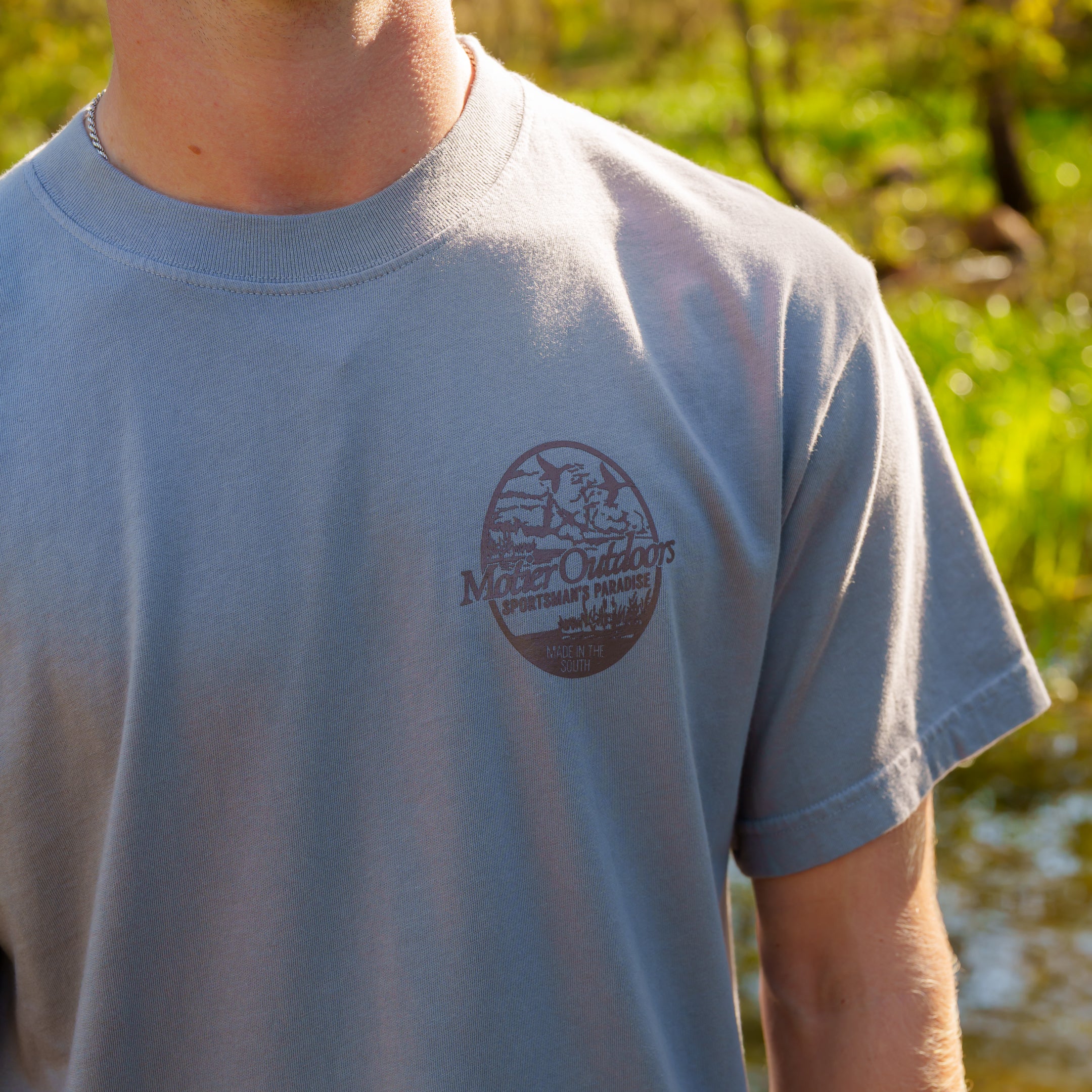 Made in the South Luxe Tee (Storm Cloud)