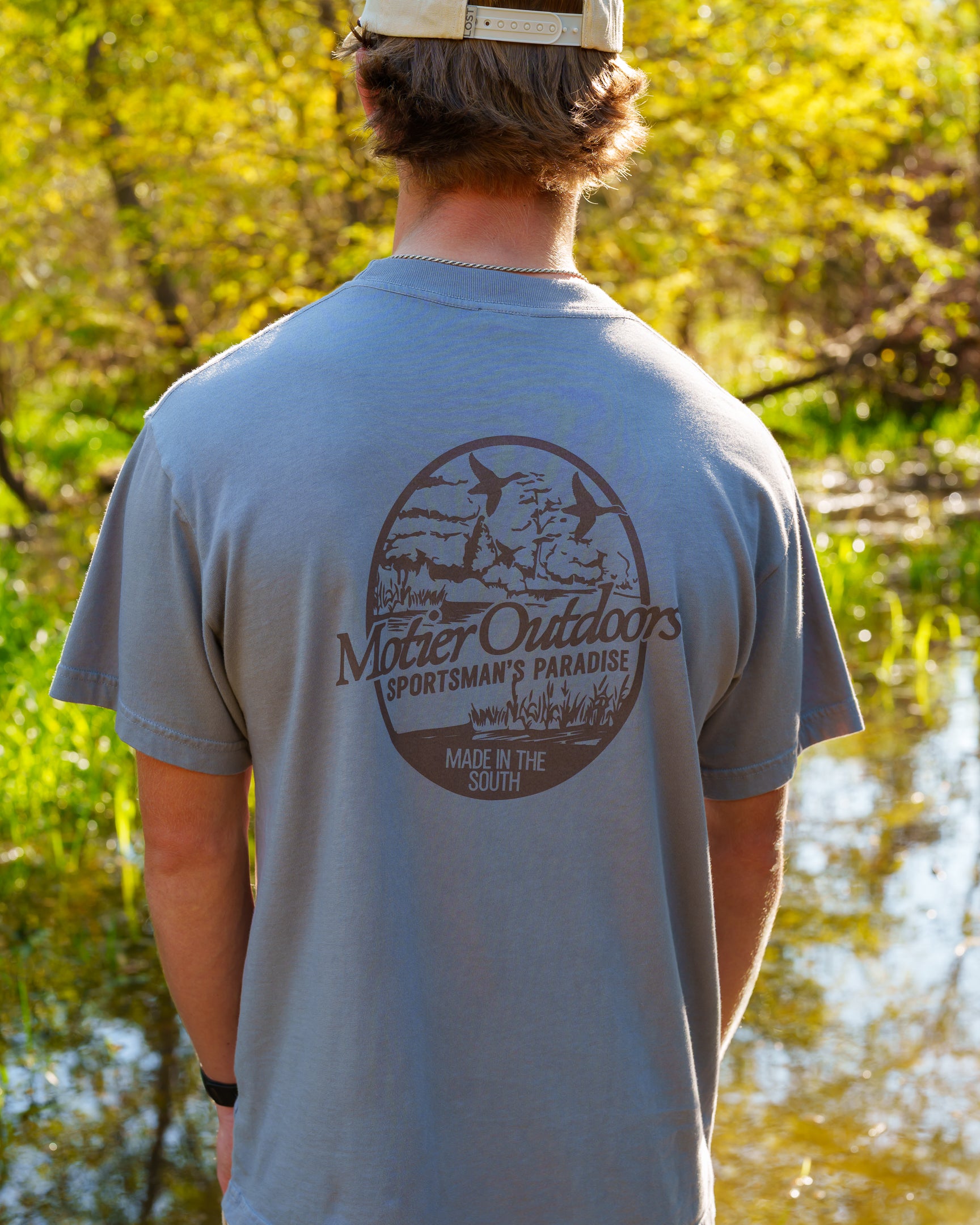 Made in the South Luxe Tee (Storm Cloud)