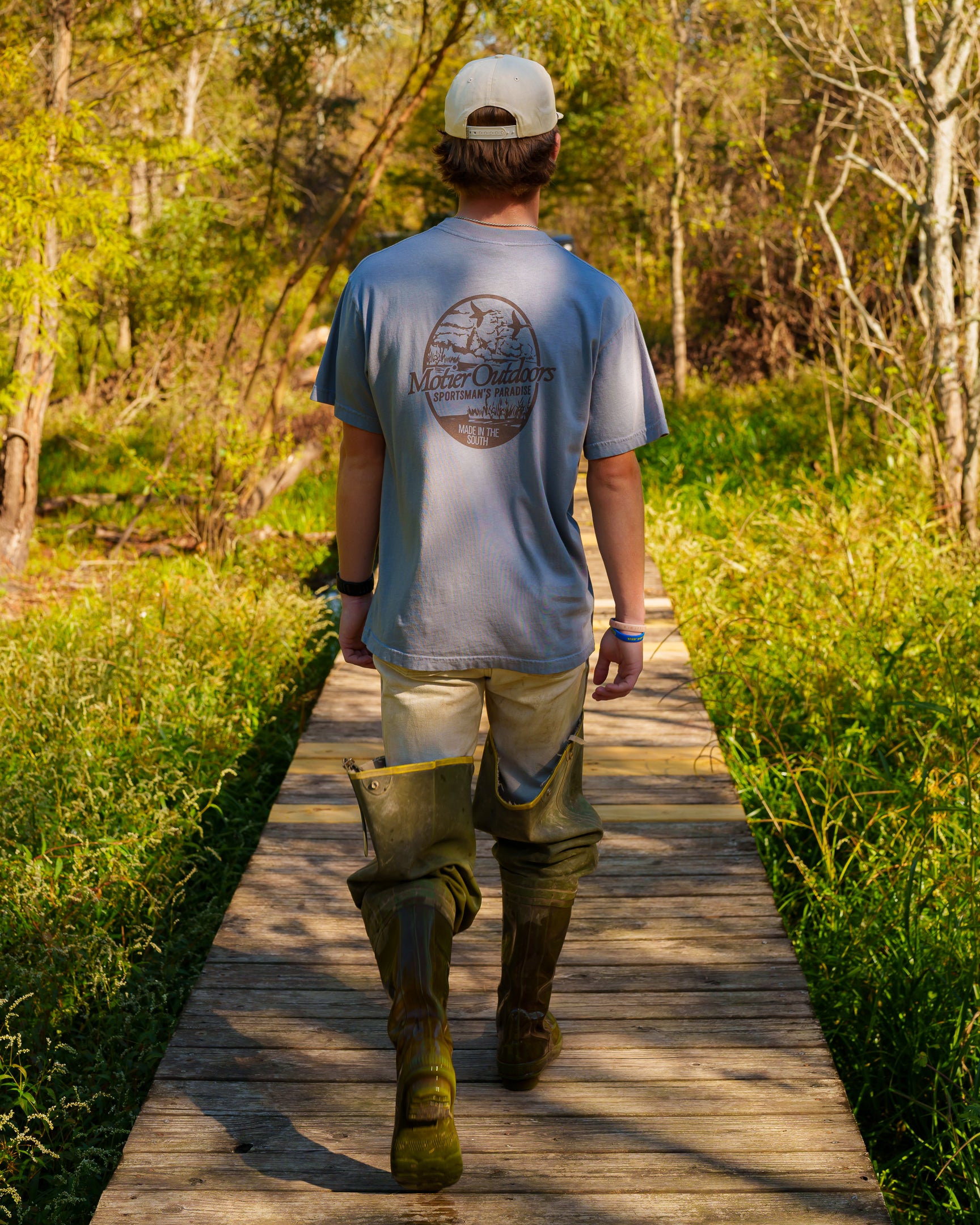 Made in the South Luxe Tee (Storm Cloud)