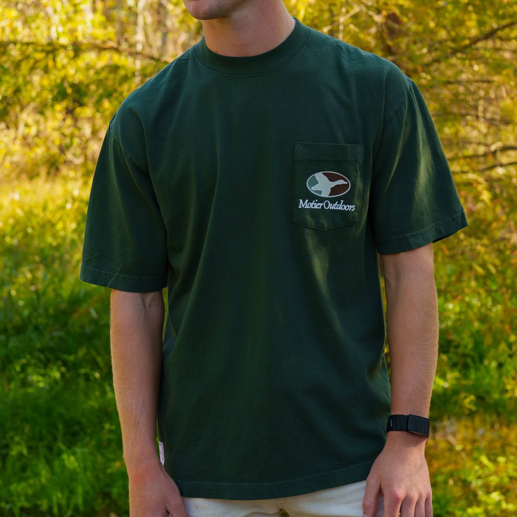 Mallard Luxe S/S Pocket Tee (Eden)