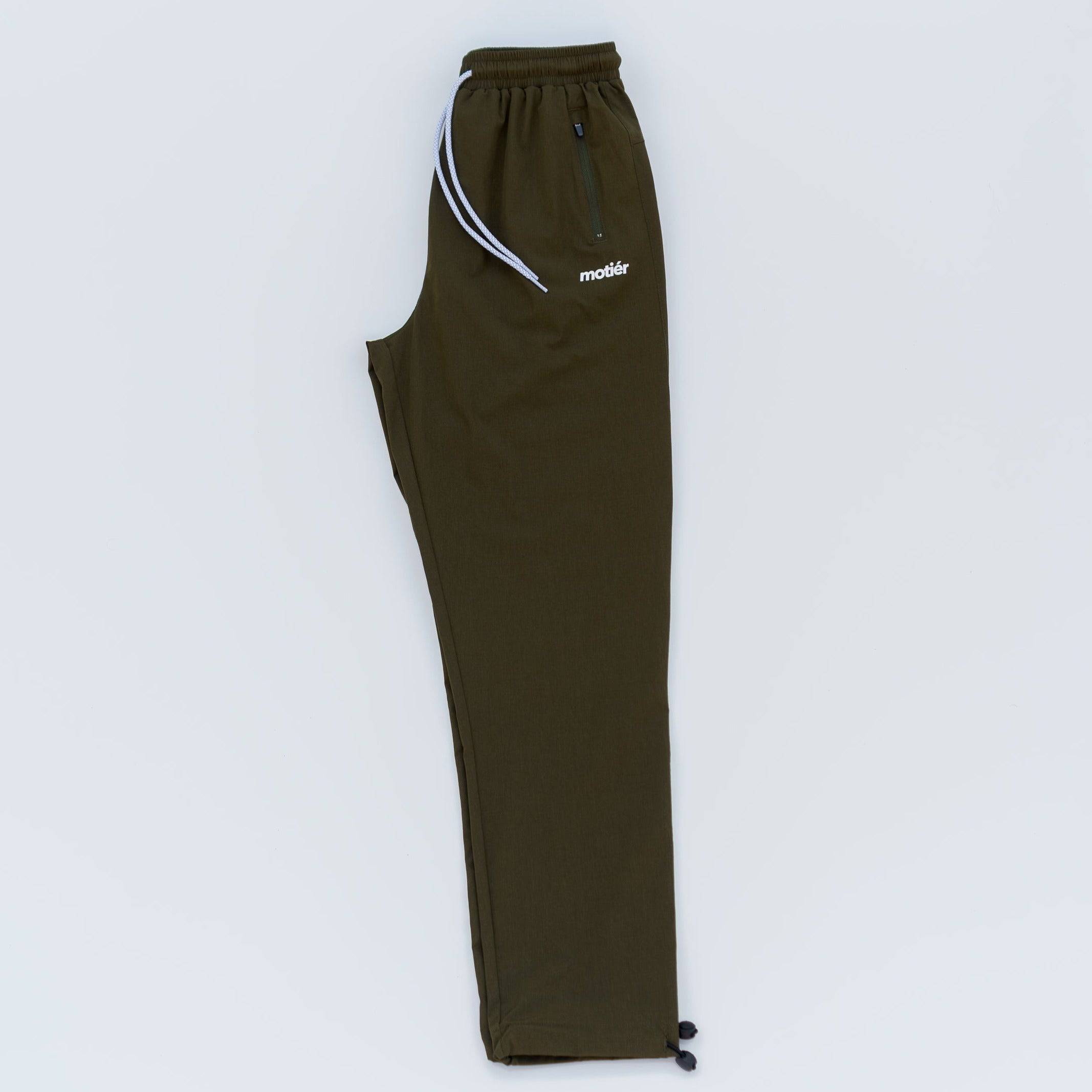Marquis Active Pants 2.0 (Dark Moss) - Motier Lafayette 
