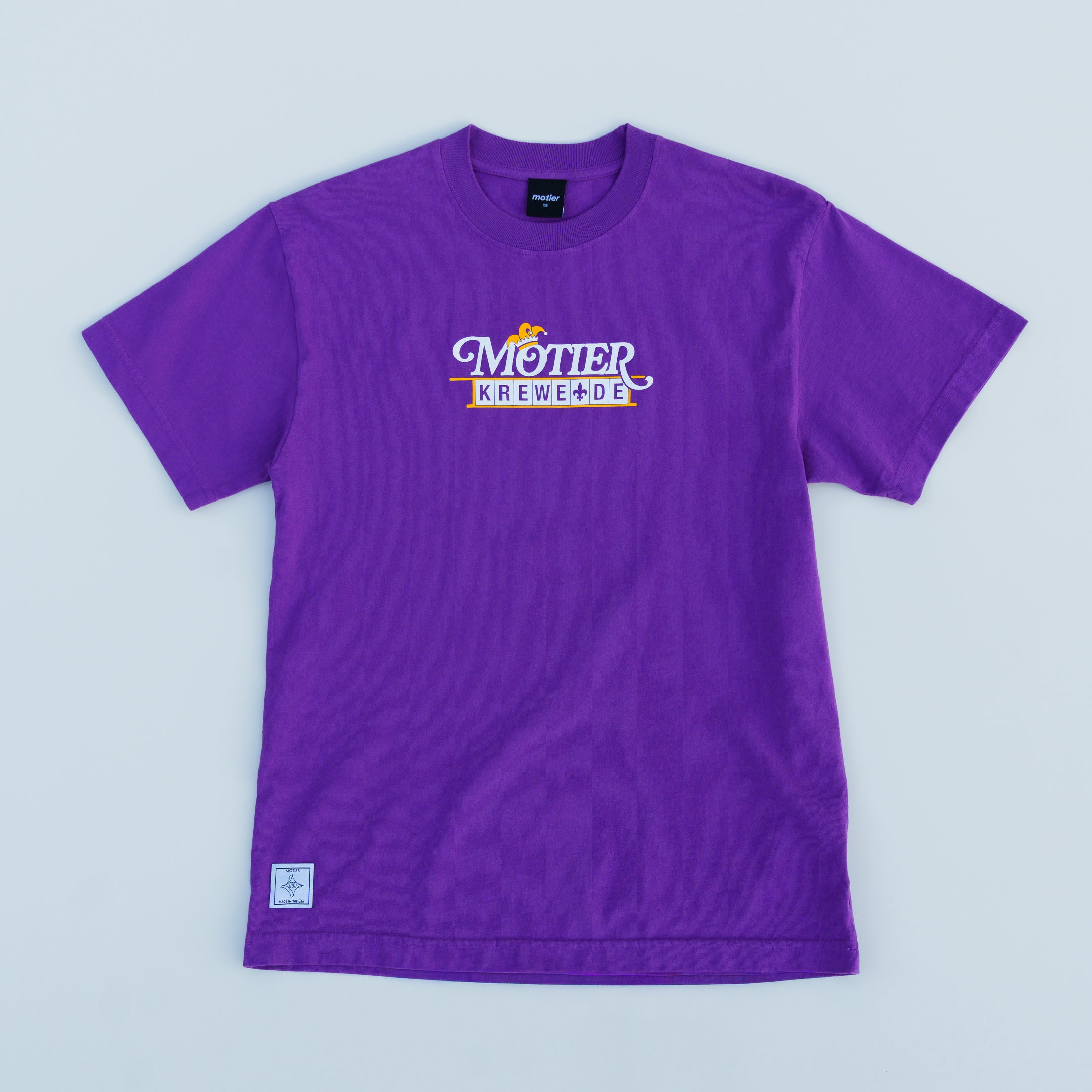The Masquerade Luxe Tee (Purple Sapphire)