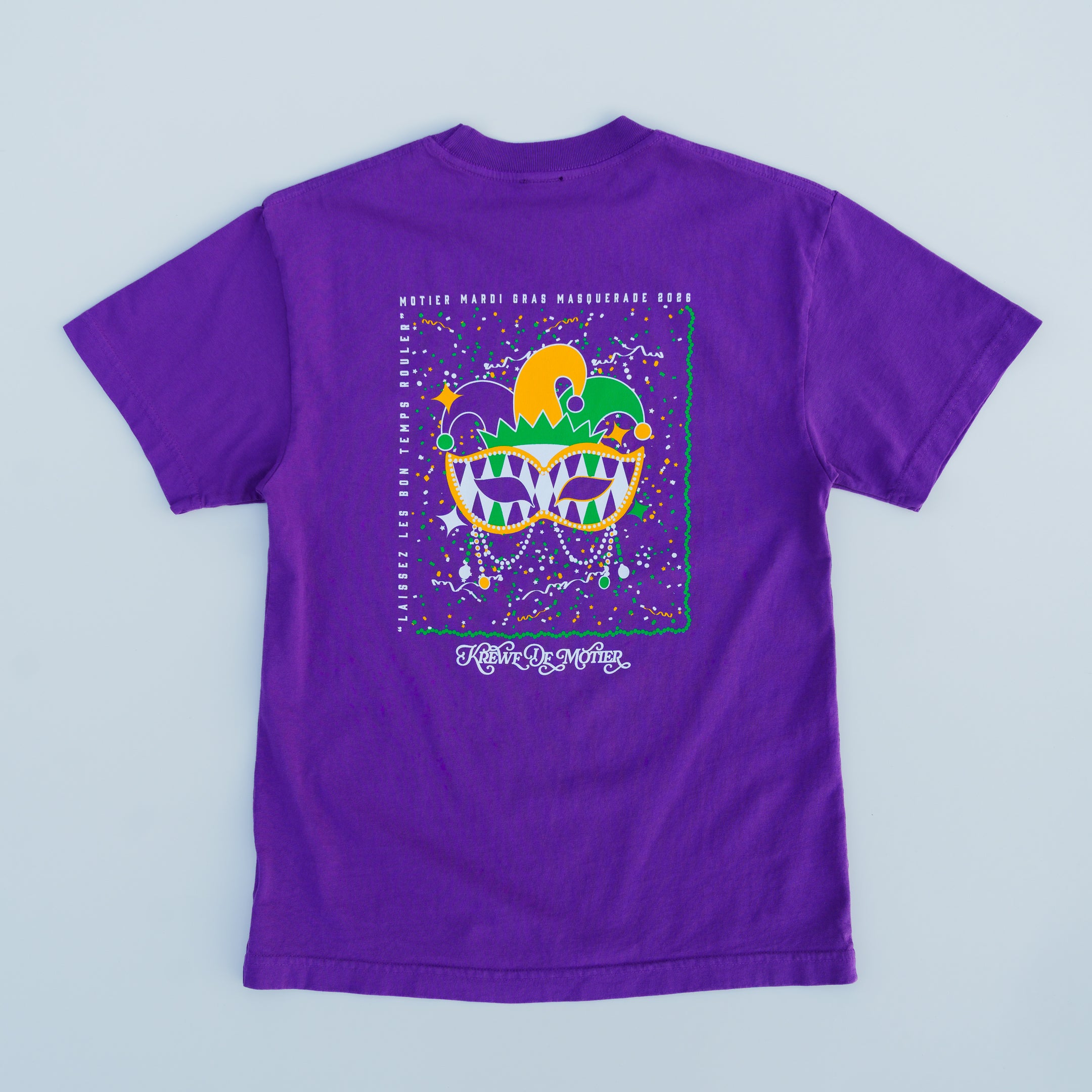 The Masquerade Luxe Tee (Purple Sapphire)